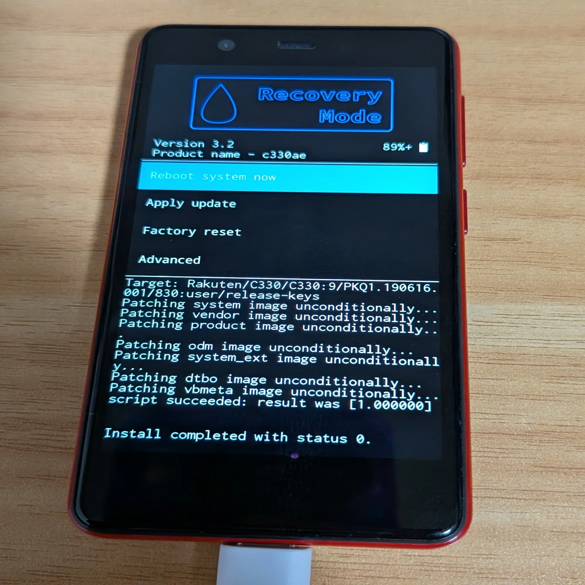 Android 16】Rakuten Mini向けのカスタムROMが完成 - WitAqua 3.2｜kailua