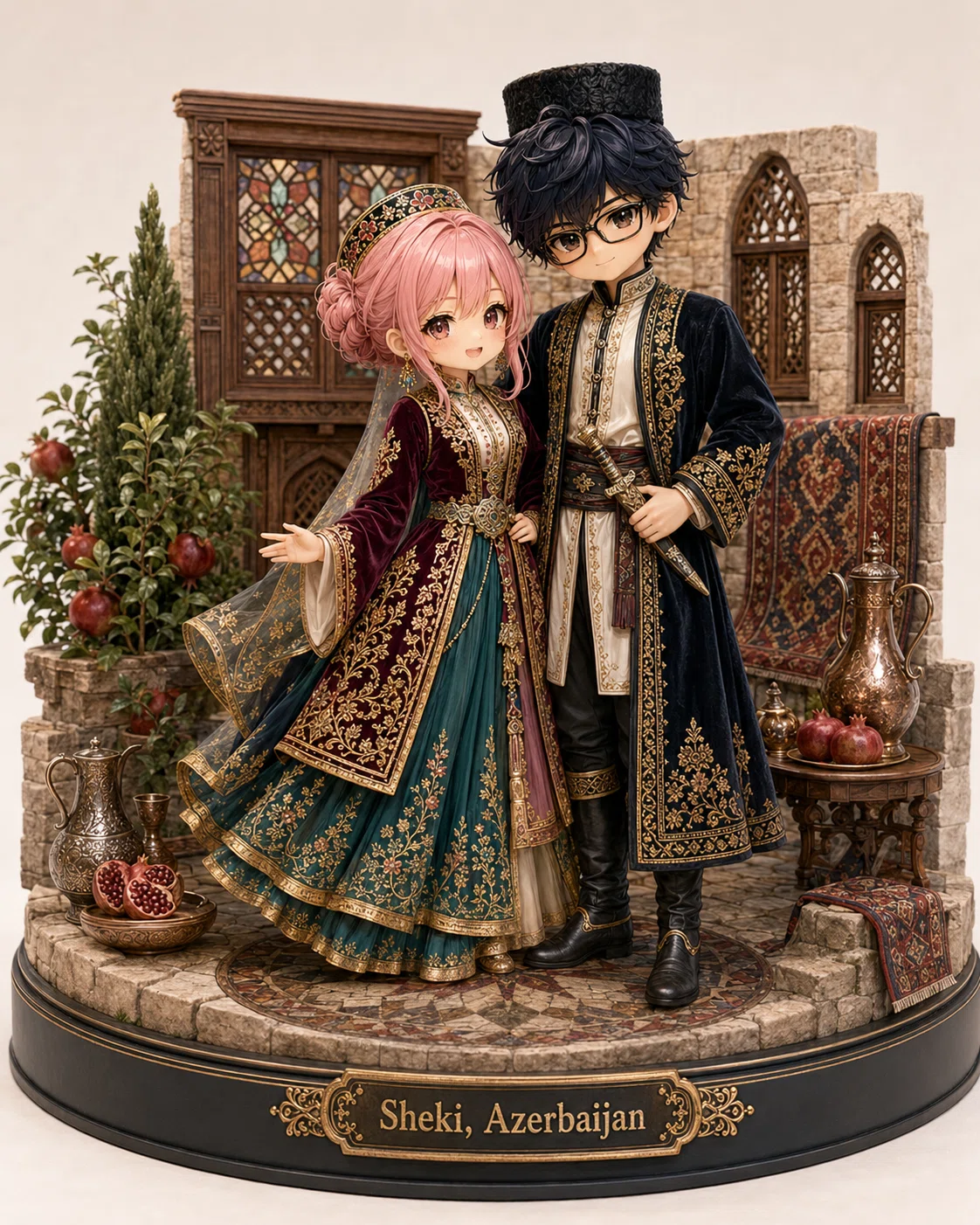 民族衣装フィギュアになれちゃうプロンプト👘｜Naya_Nayのなやのほう