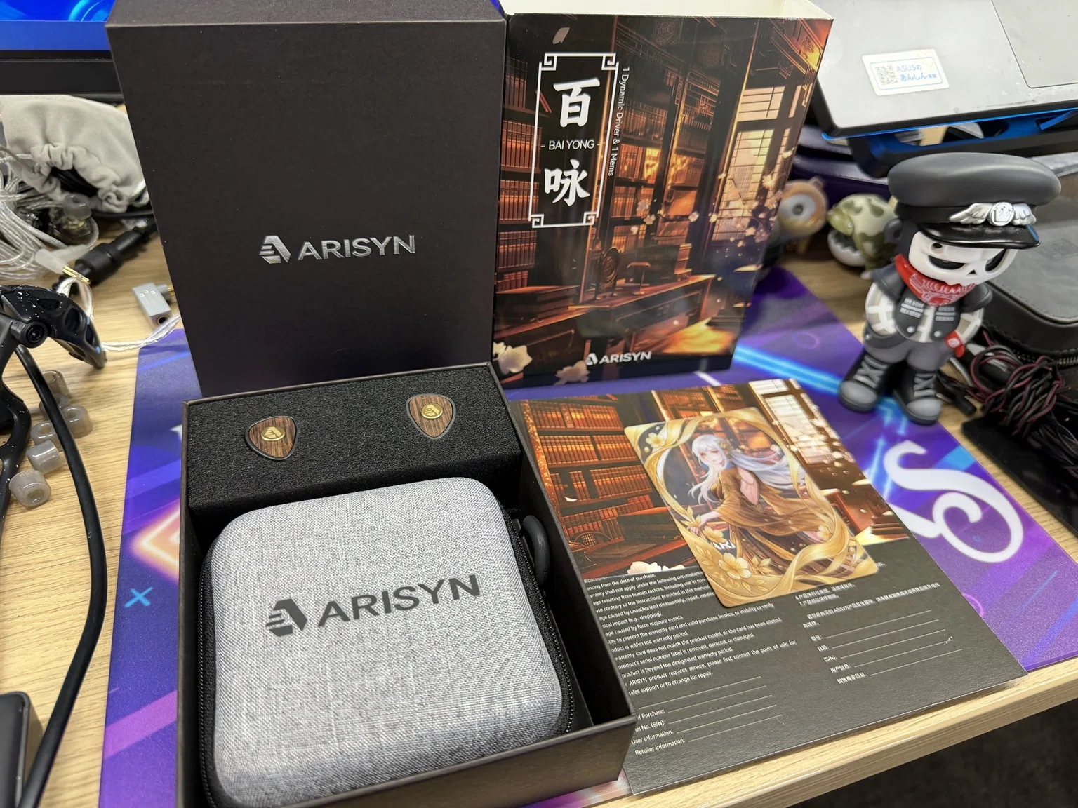 Arisyn Bai Yong レビュー｜約100ドルでMEMSを積んだ新興ブランドIEMは