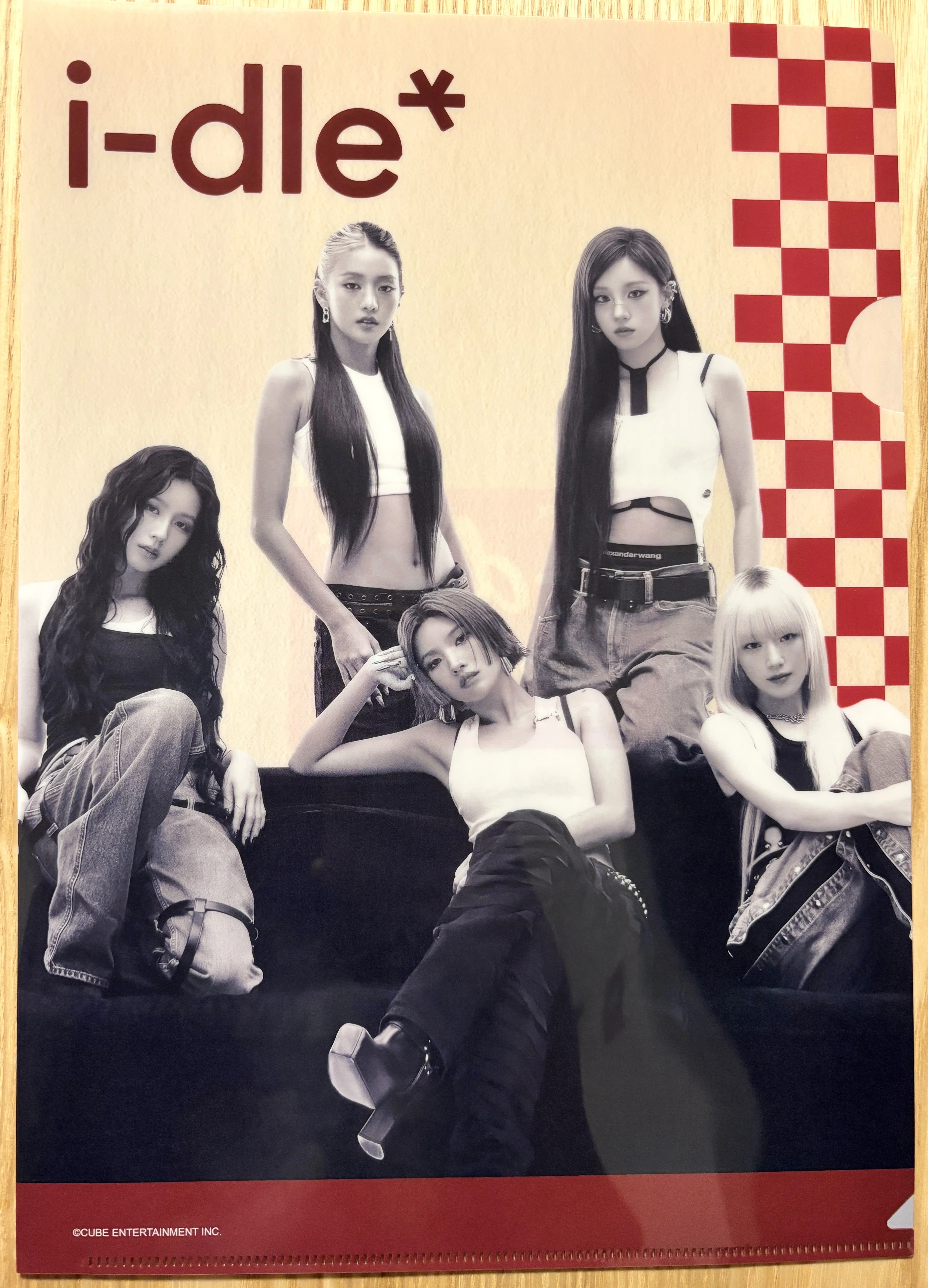 i-dle x ウェンディーズ・ファーストキッチン｜クリアファイルをゲット