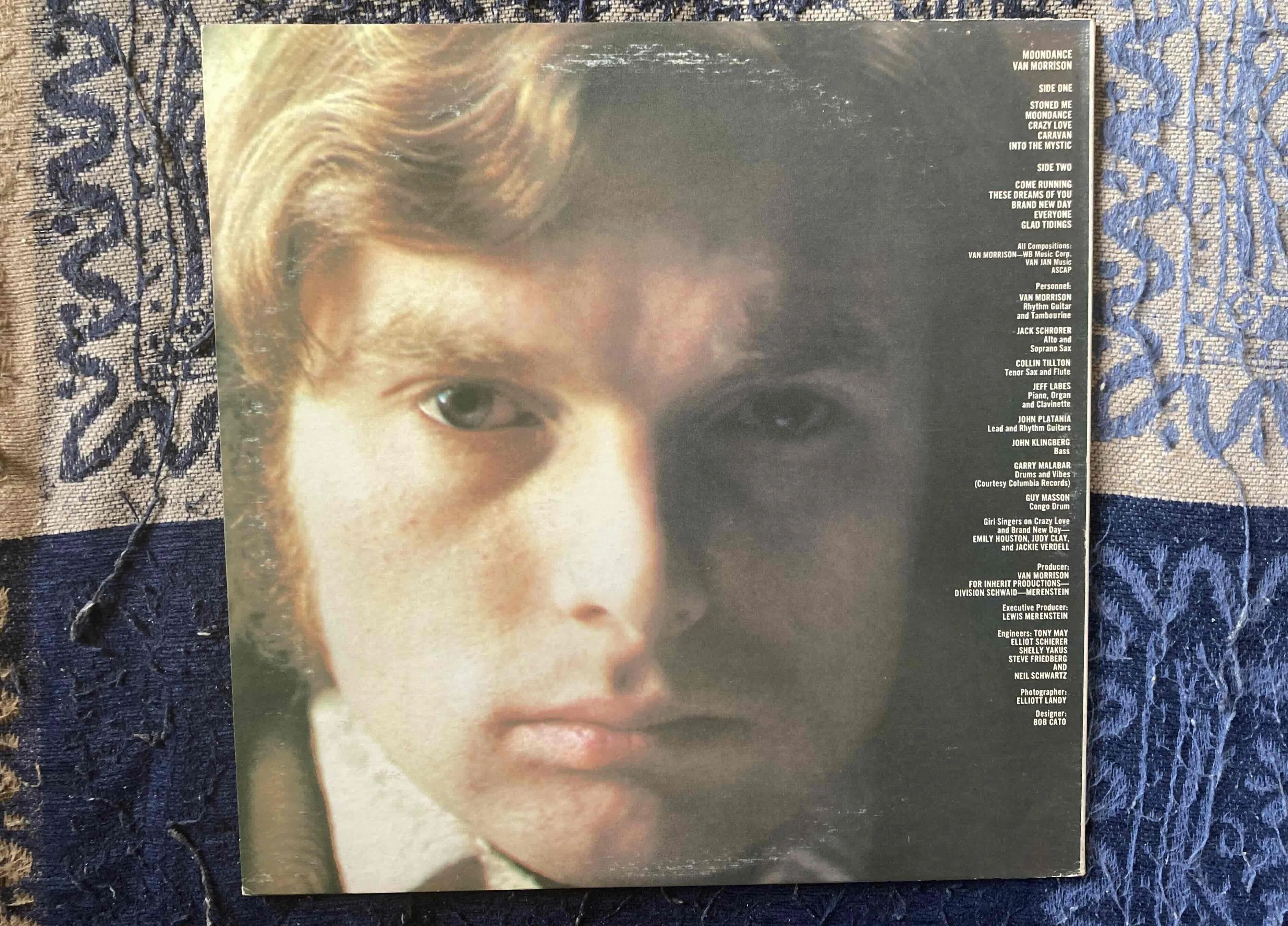 Van Morrison [ Moondance ] US Warner Bros WS-1835｜naruru's Record