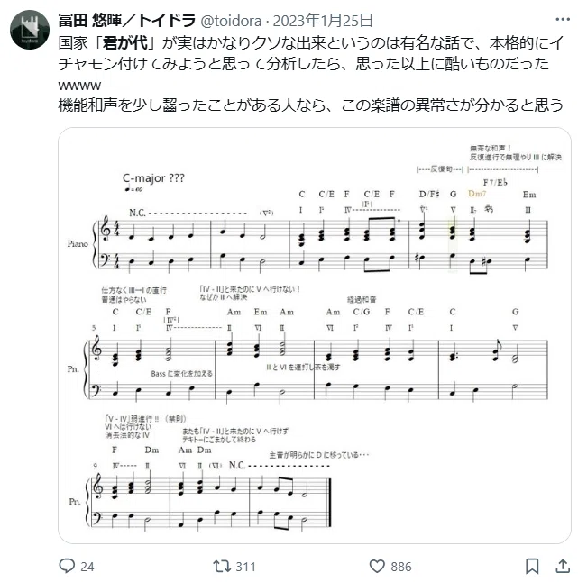 真の右翼は「君が代」を嫌う｜トイドラの〈音楽ガチ分析〉