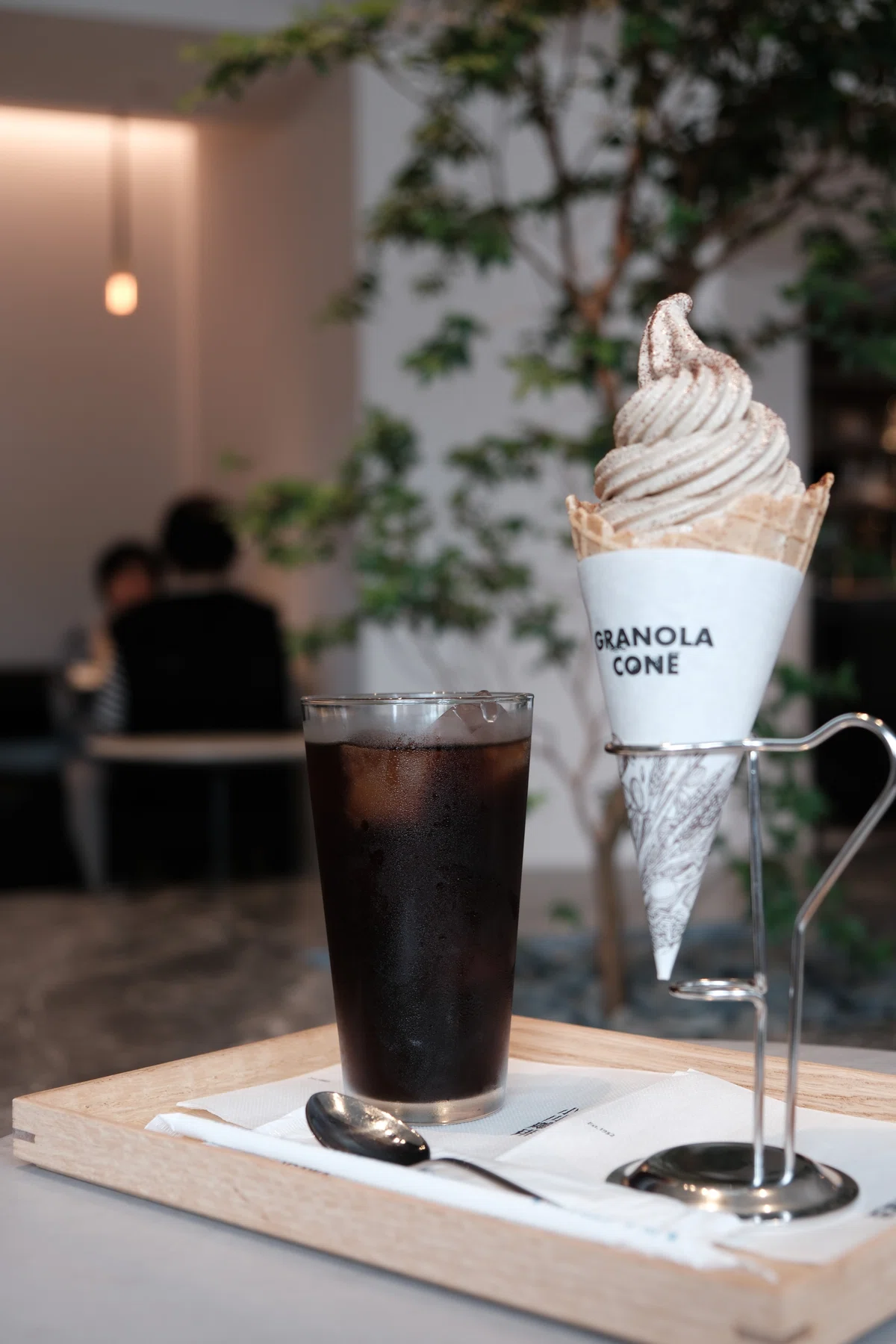 アイスコーヒー・ソフトクリーム