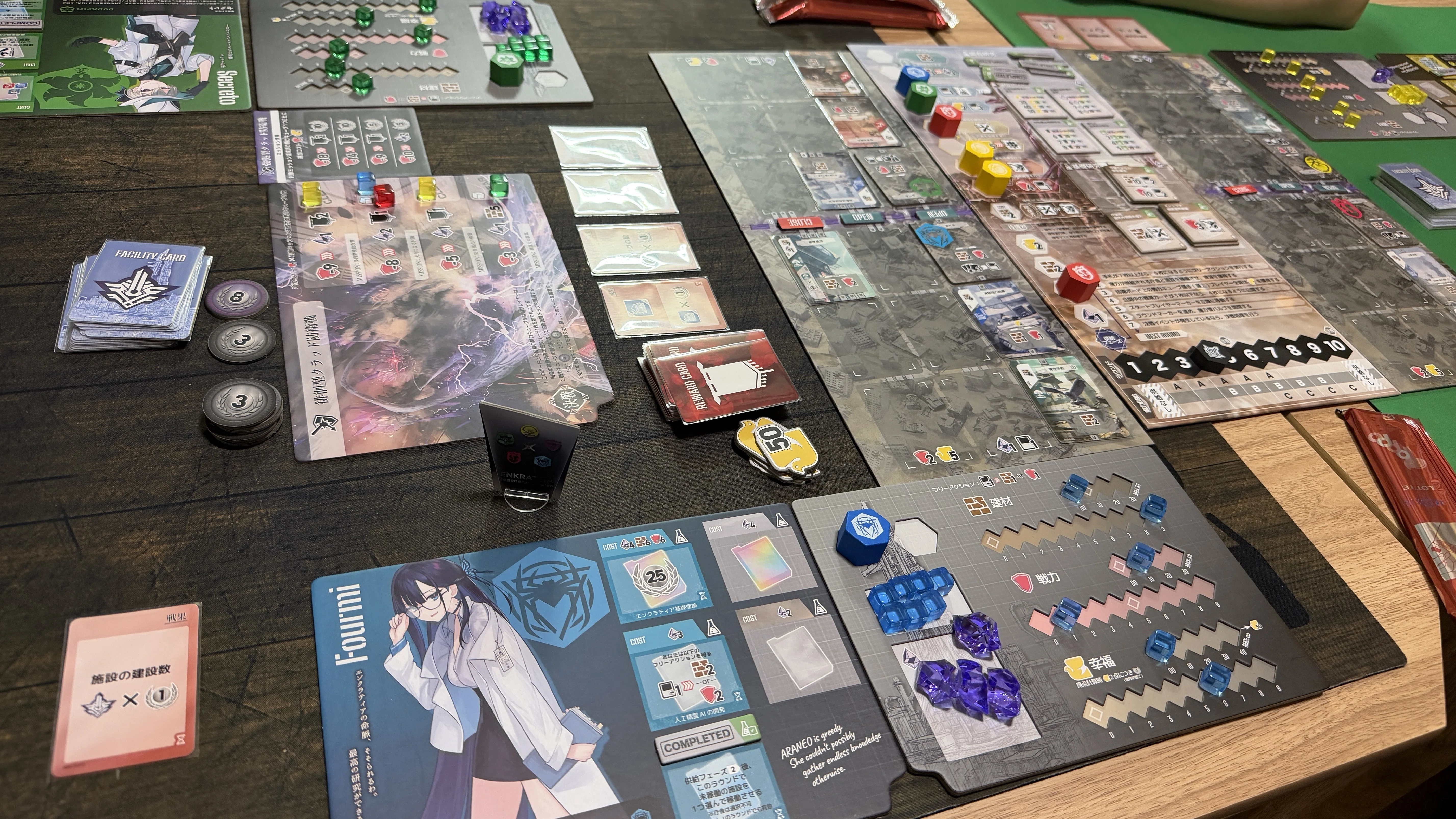 ボードゲーム 2026年6月に遊んだボードゲーム感想｜うぃすらー