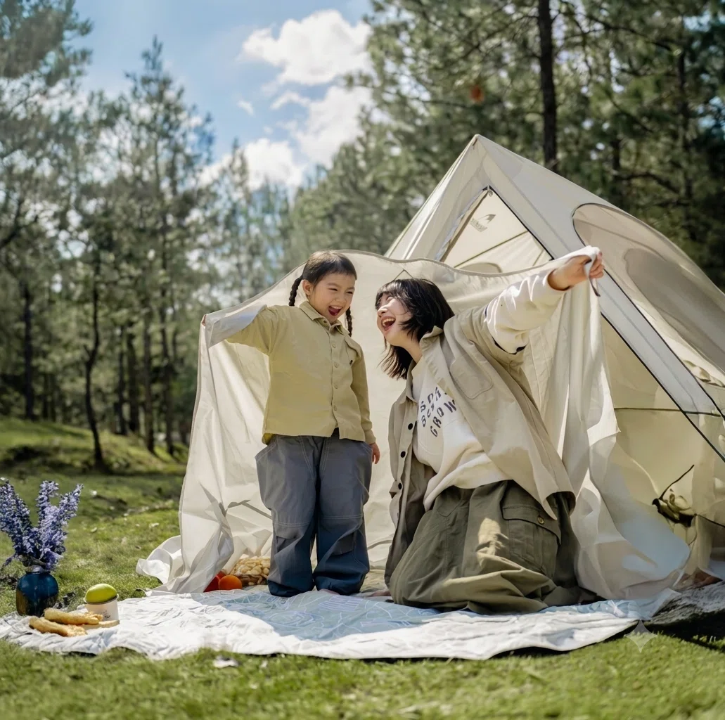テントバカの新作テント情報NaturehikeCubby (4人用タープつき)｜尾上
