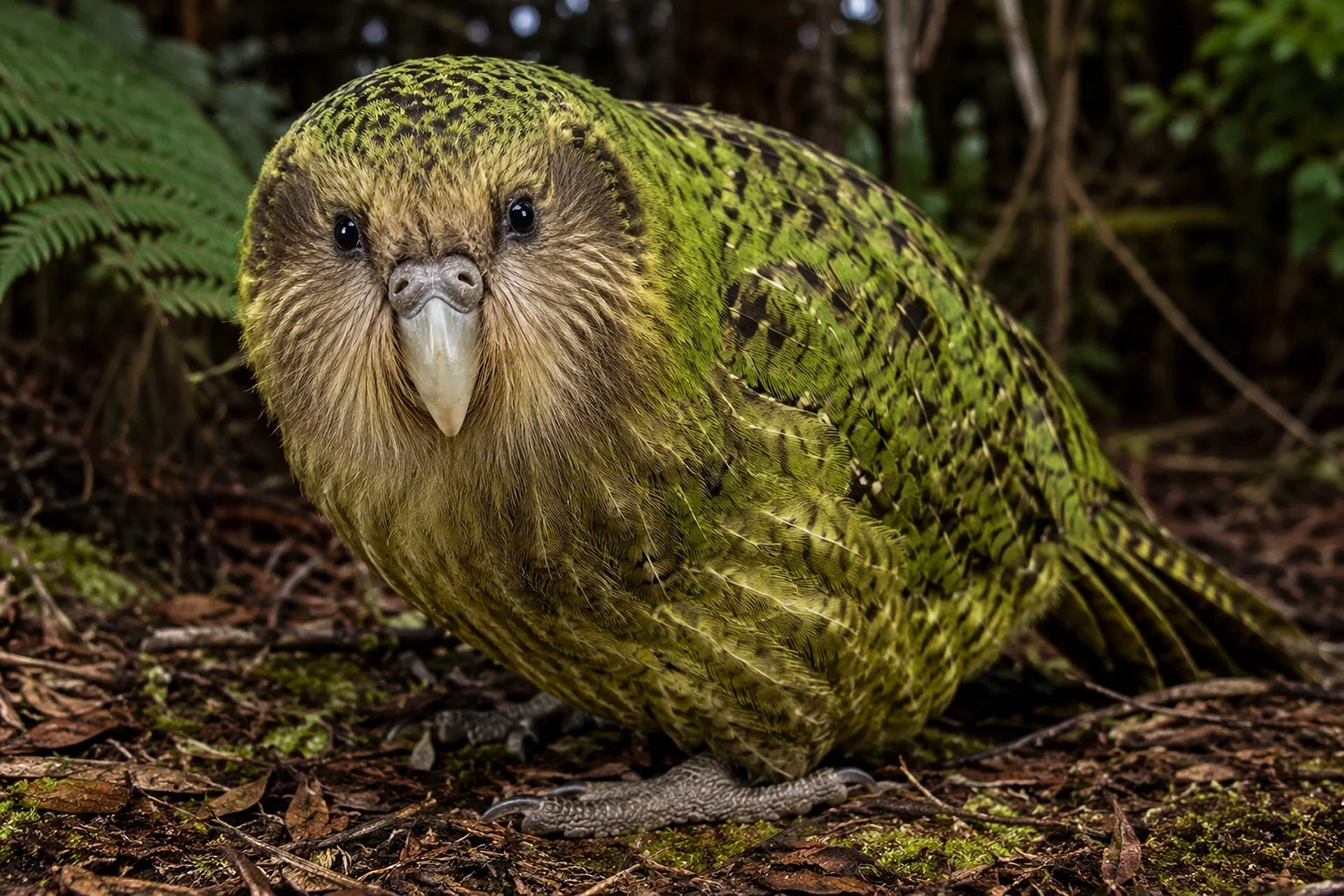 カカポ沼へようこそ】NZのぬいぐるみ感満載の鳥。世界一モフモフ…でも