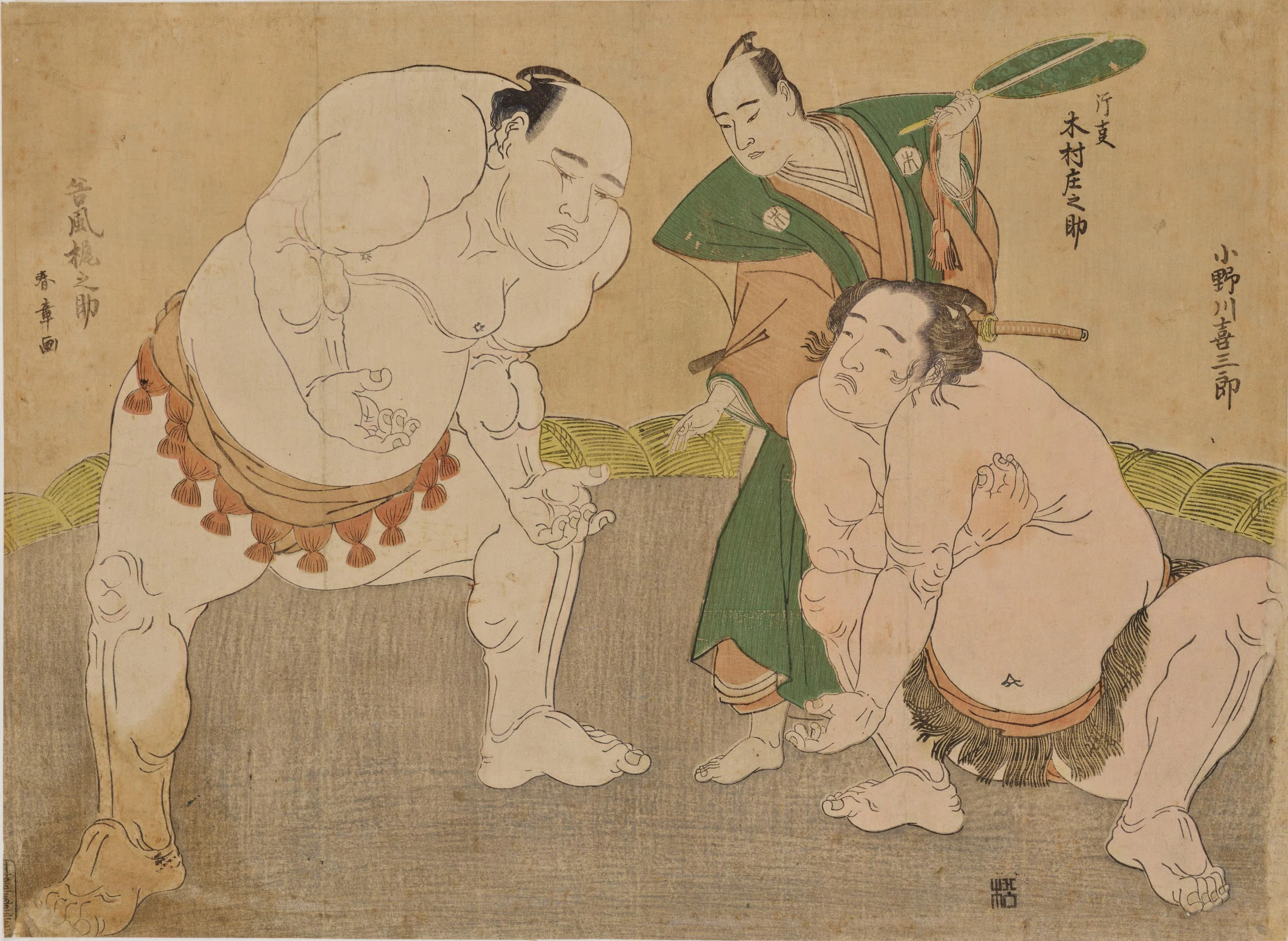ひねもす美術研究所】落語と浮世絵（2）江戸のモテ男②力士｜ひねもす