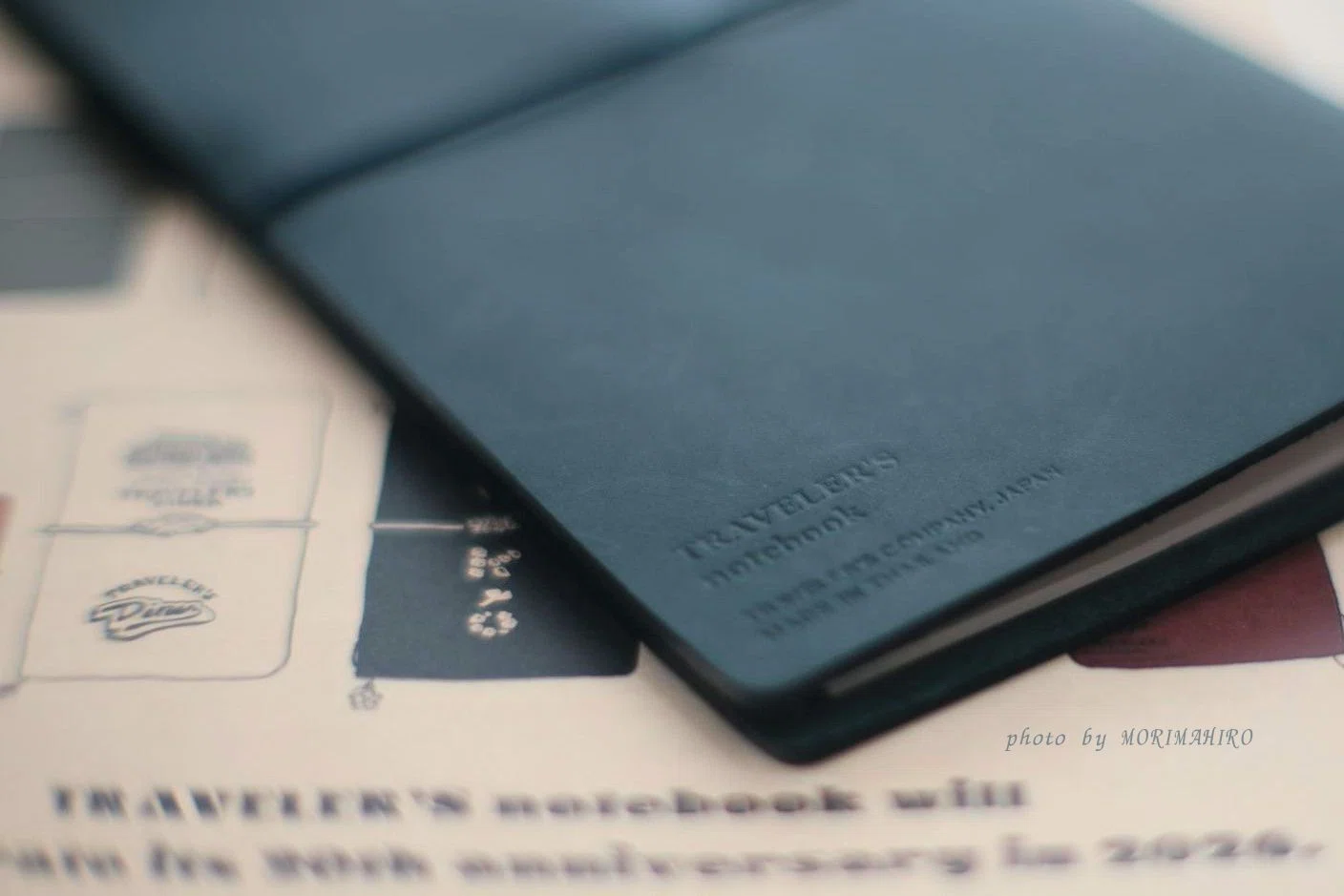 贅沢noteじかん── TRAVELER'S notebook Blue｜杜まひろ｜Mahiro.Mori