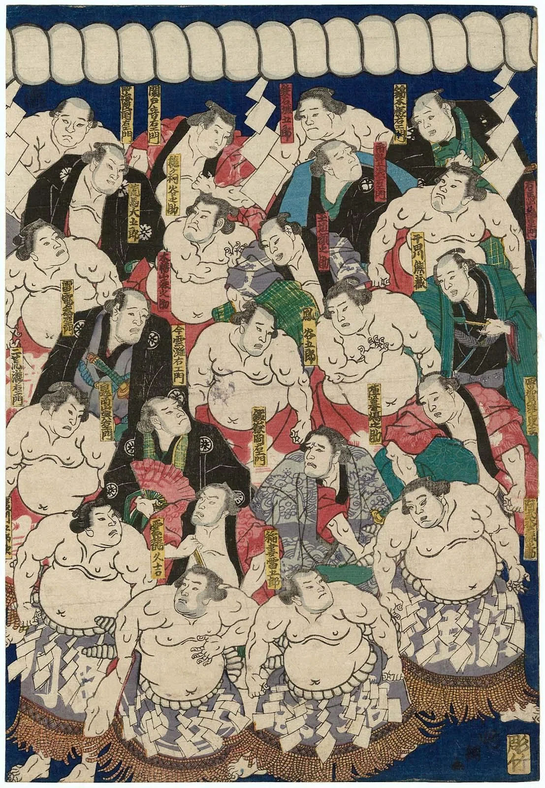 ひねもす美術研究所】落語と浮世絵（2）江戸のモテ男②力士｜ひねもす