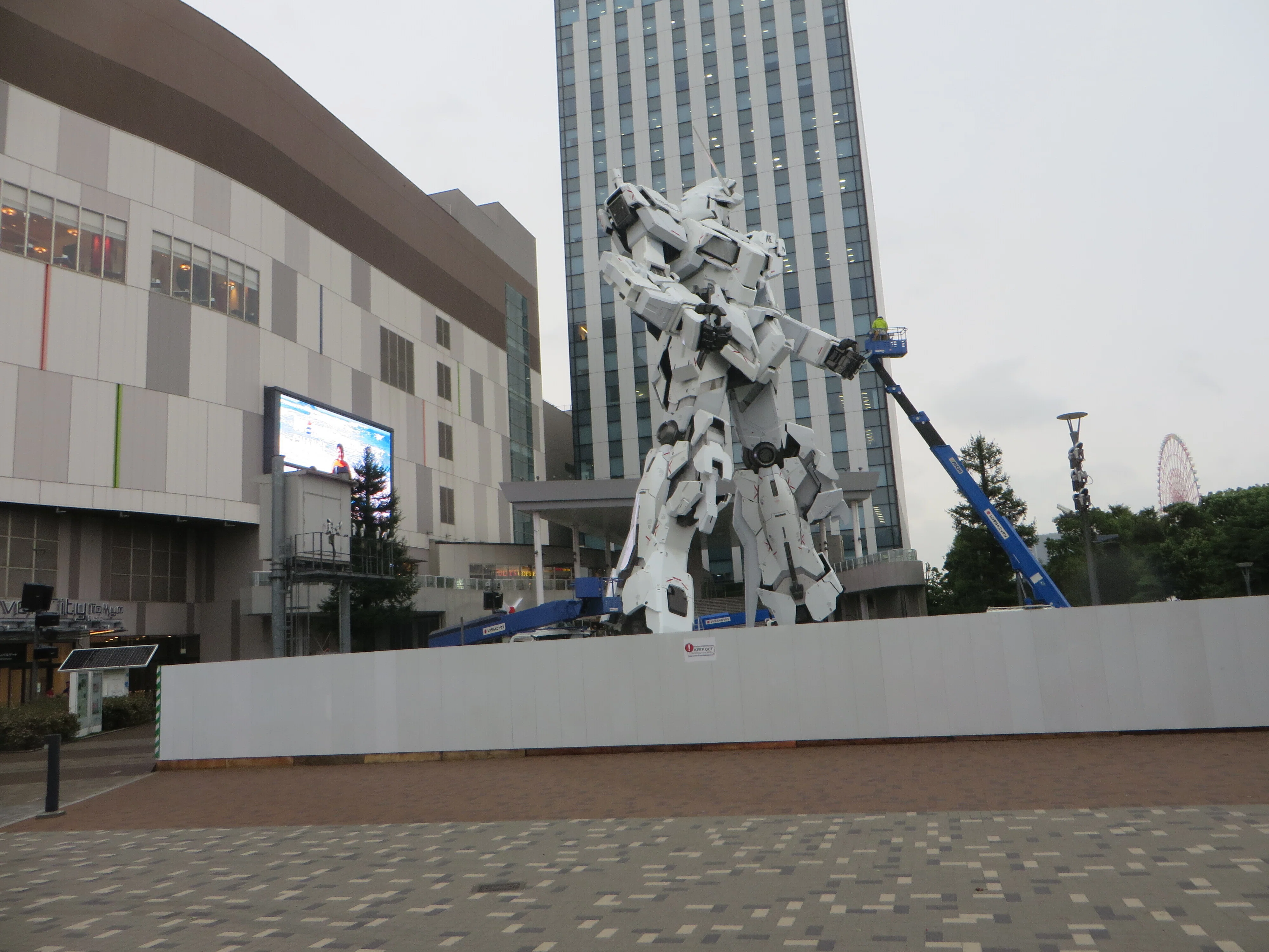写真で振り返る『RX-0 ユニコーンガンダム Ver.TWC（正式稼働前