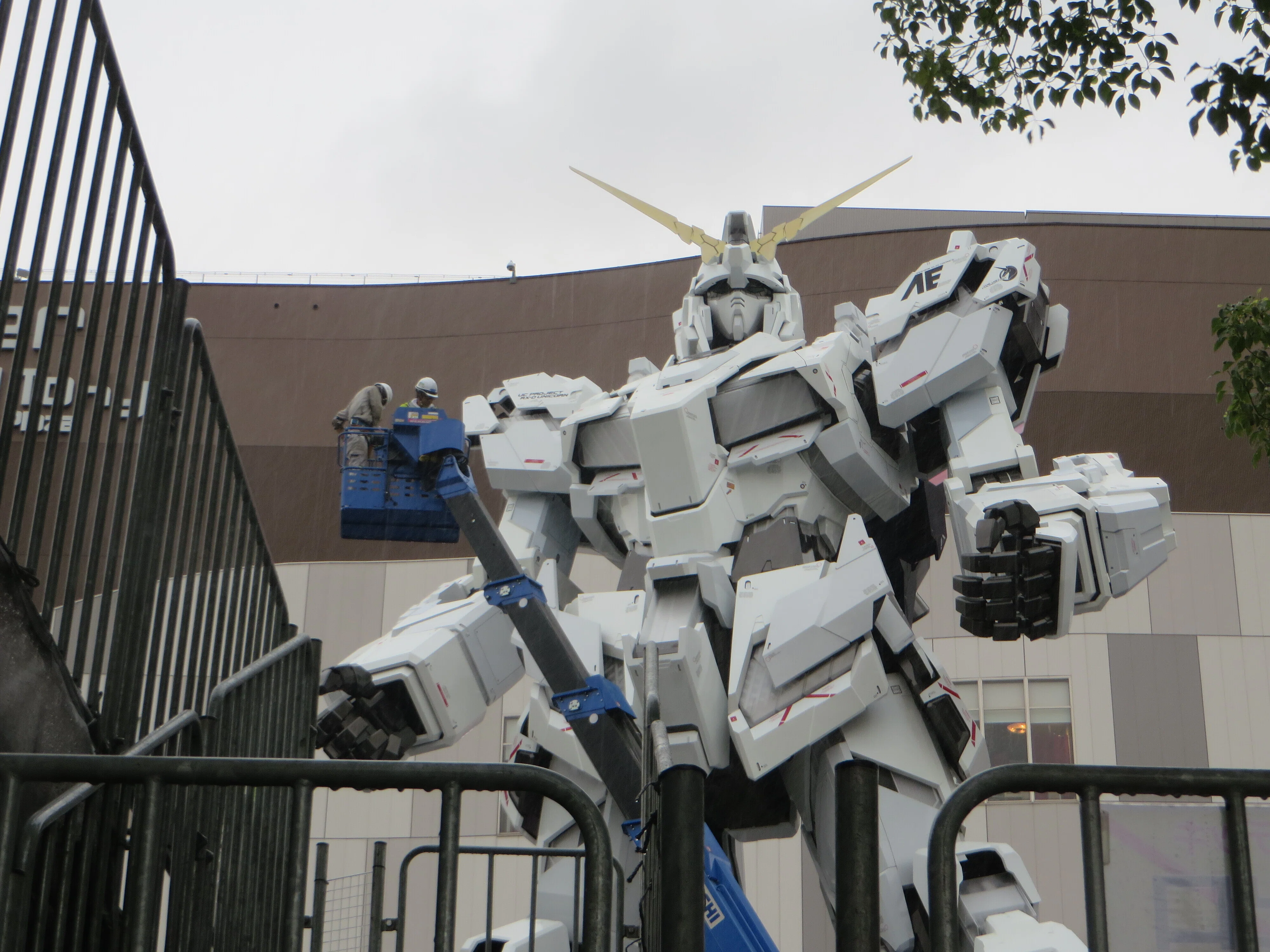 写真で振り返る『RX-0 ユニコーンガンダム Ver.TWC（正式稼働前