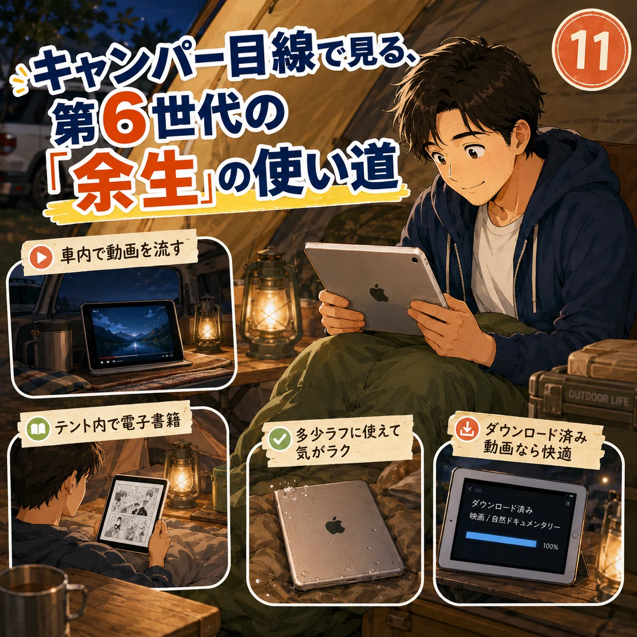 📔iPad第6世代、2026年に起動してみたら正直こうだった ｜outdoorlifestyle