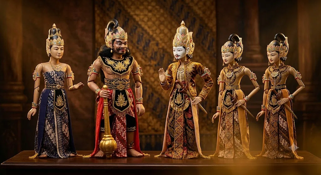 Wayang（ワヤン）——影絵人形劇にまつわるインドネシア語｜Tai