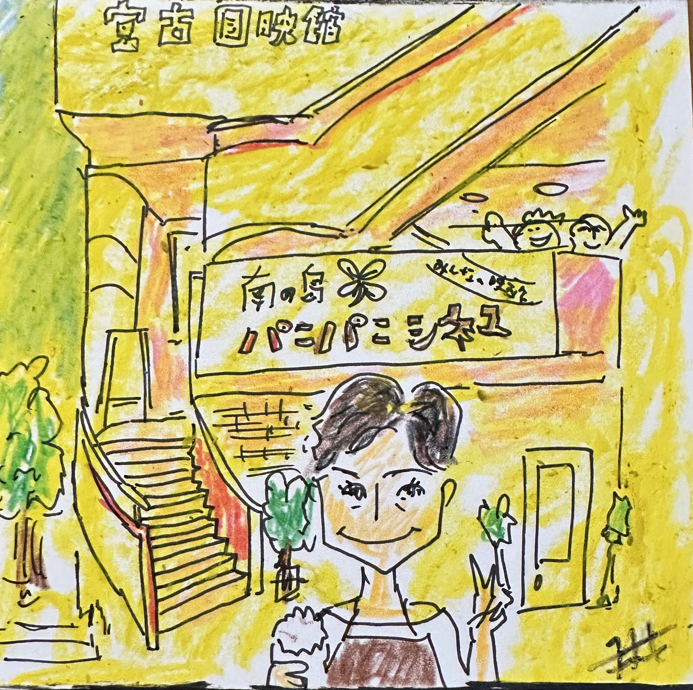 空を描く｜絵・人生・映画・那覇時々やんばる・妄想ビルの雑記 by 宮平