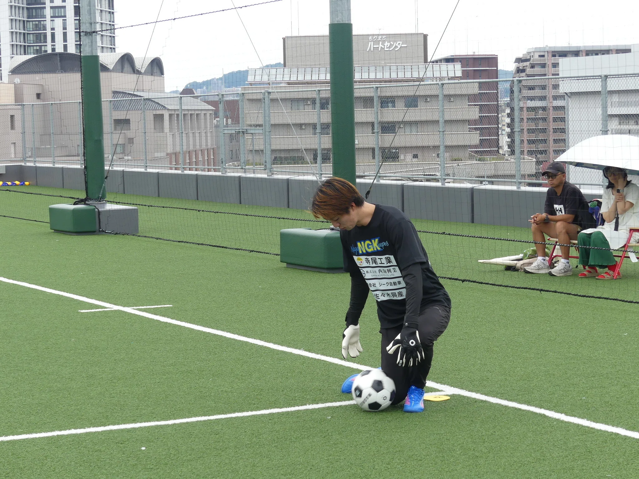 井岡海都選手・富澤雅也選手・高麗稜太選手による「NGK GKクリニック