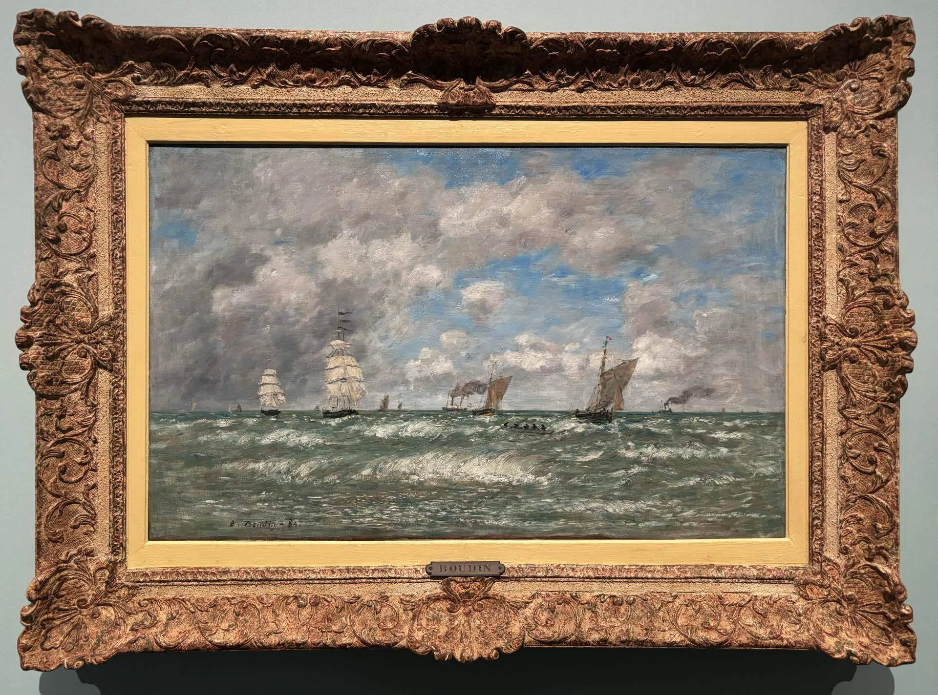 ウジェーヌ・ブーダン展に行って来たよ！｜御でぃーぬ まゆごろう