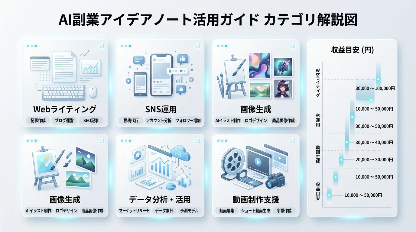 残り5日】AI副収入ネタ帳30選の使い方をAI活用で徹底解説｜無料 