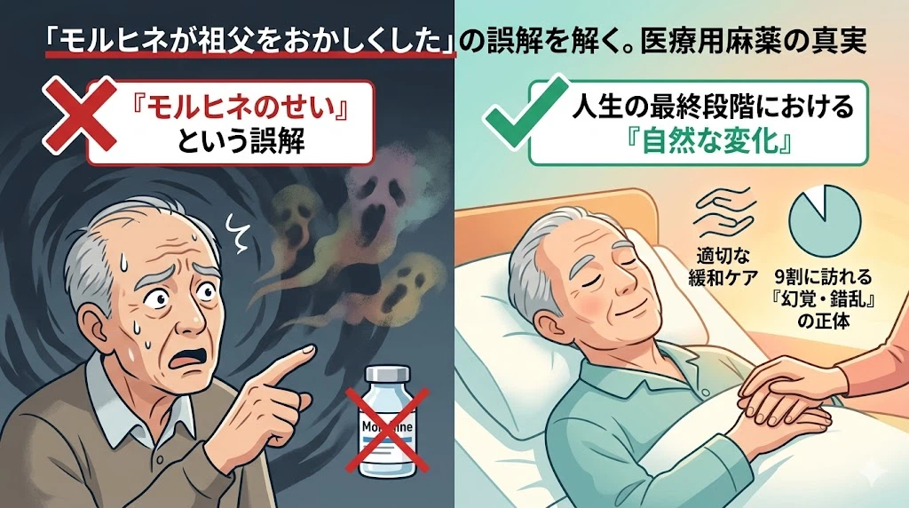 Whha Clearing up the misunderstanding that 'morphine made my grandfather go ...