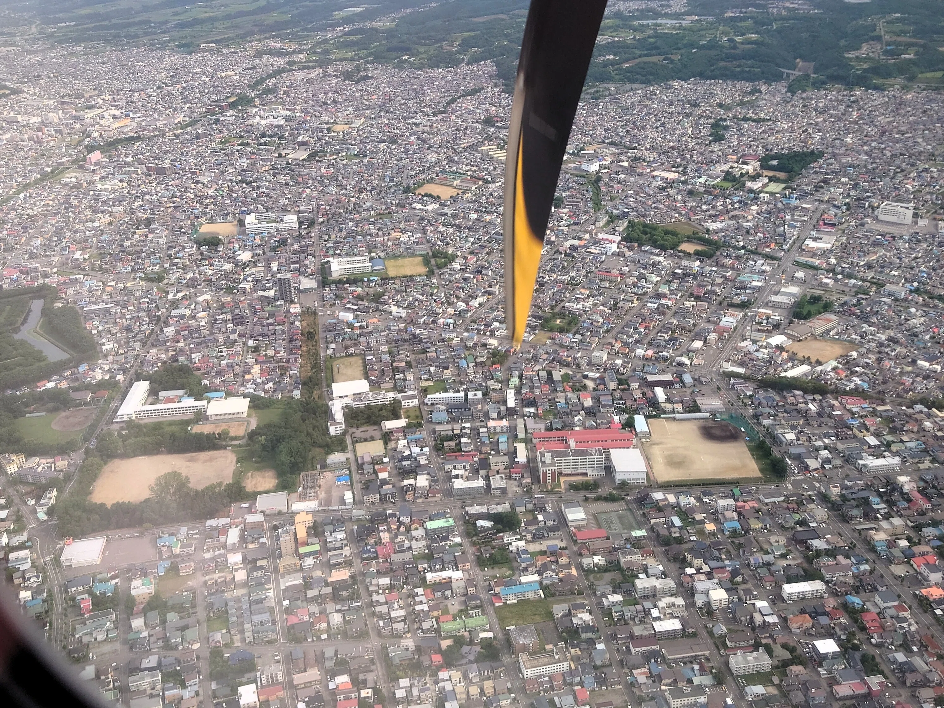 機窓画像コレクション「函館・五稜郭」／2025年7月｜菅野ノリヒコ