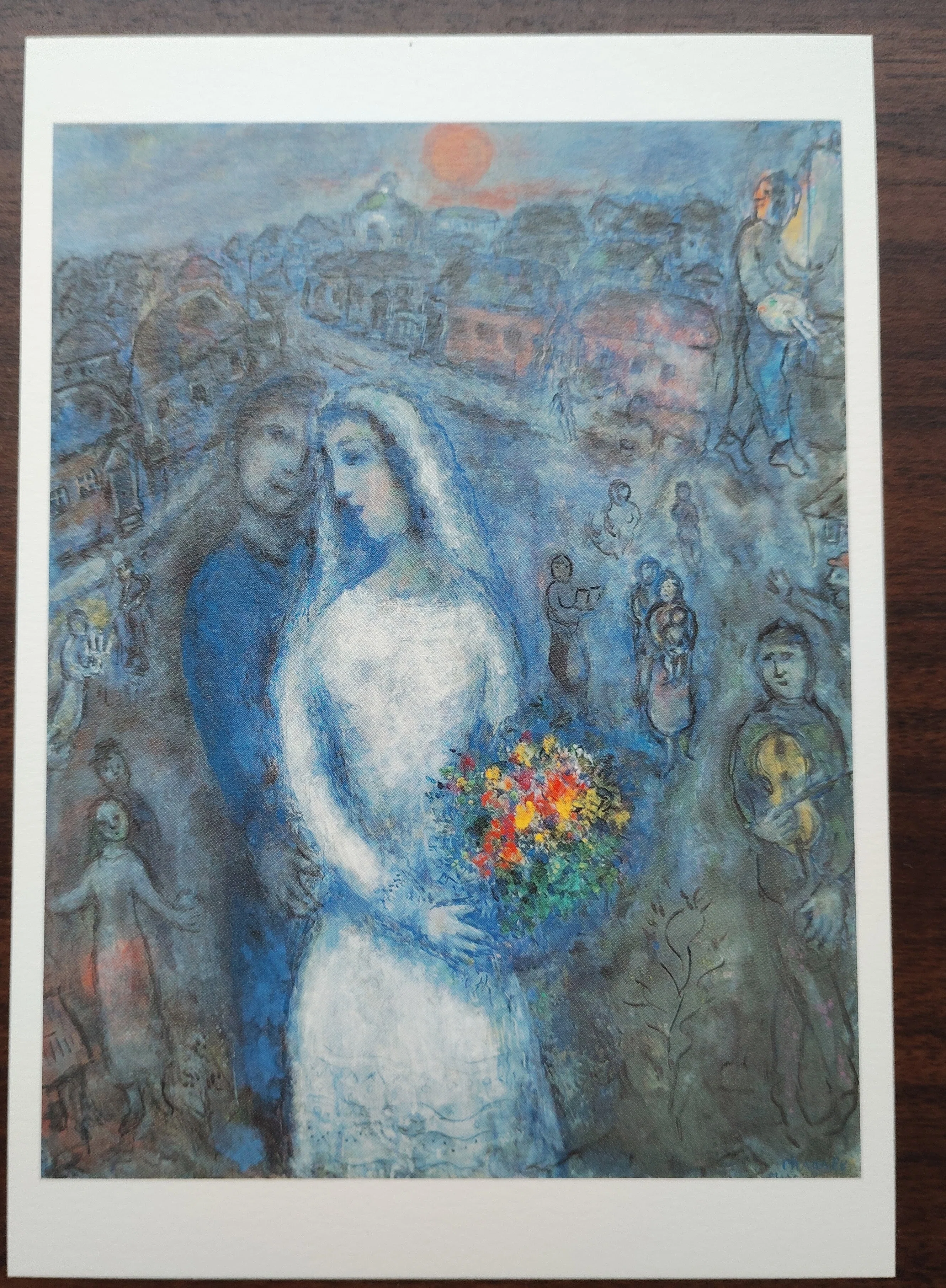B4のコピーの複製画、佐伯祐三の作品が200円で販売されていました