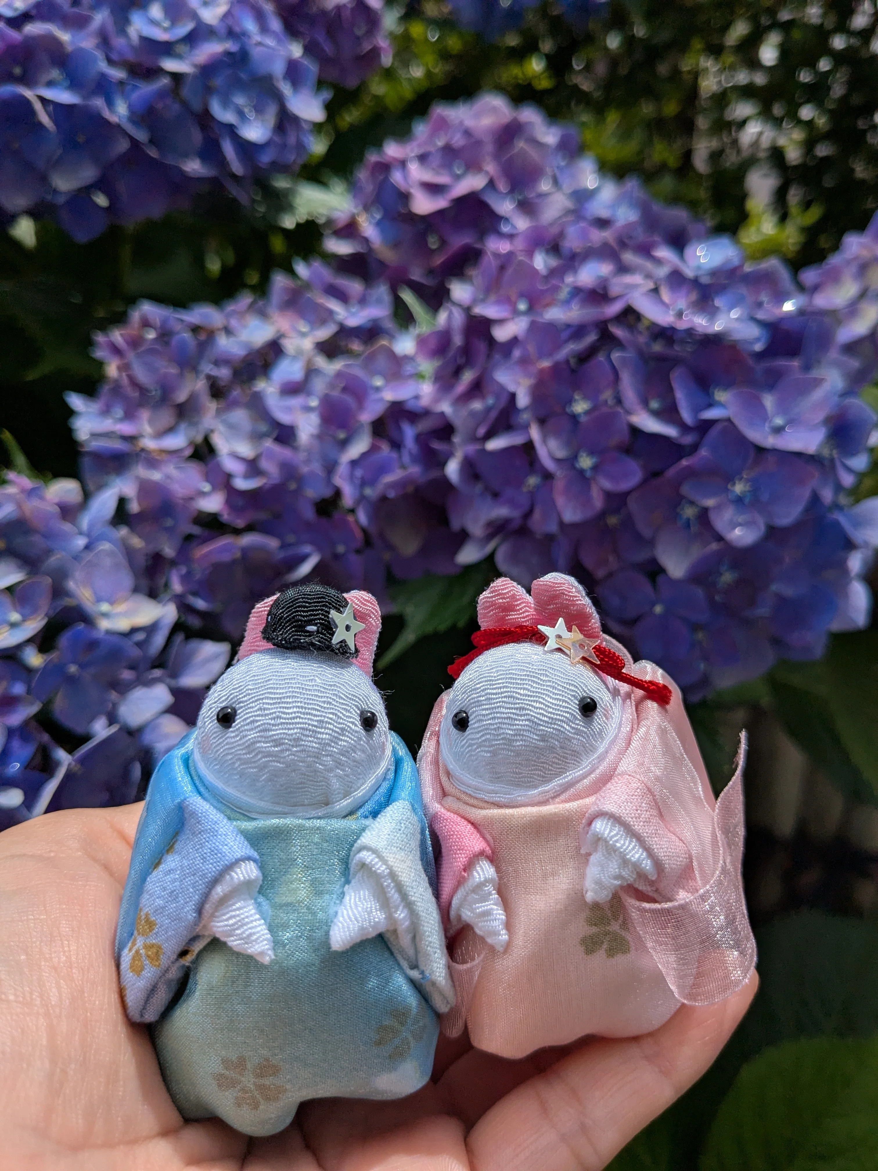 【はるたちページ】おまとめ　　　　４点セットx2人 ☆ユニコーン&うさぎ 夏至】雨の日の仄暗さと、七夕の気配〜暦と暮らす和の彩り〜｜四季彩