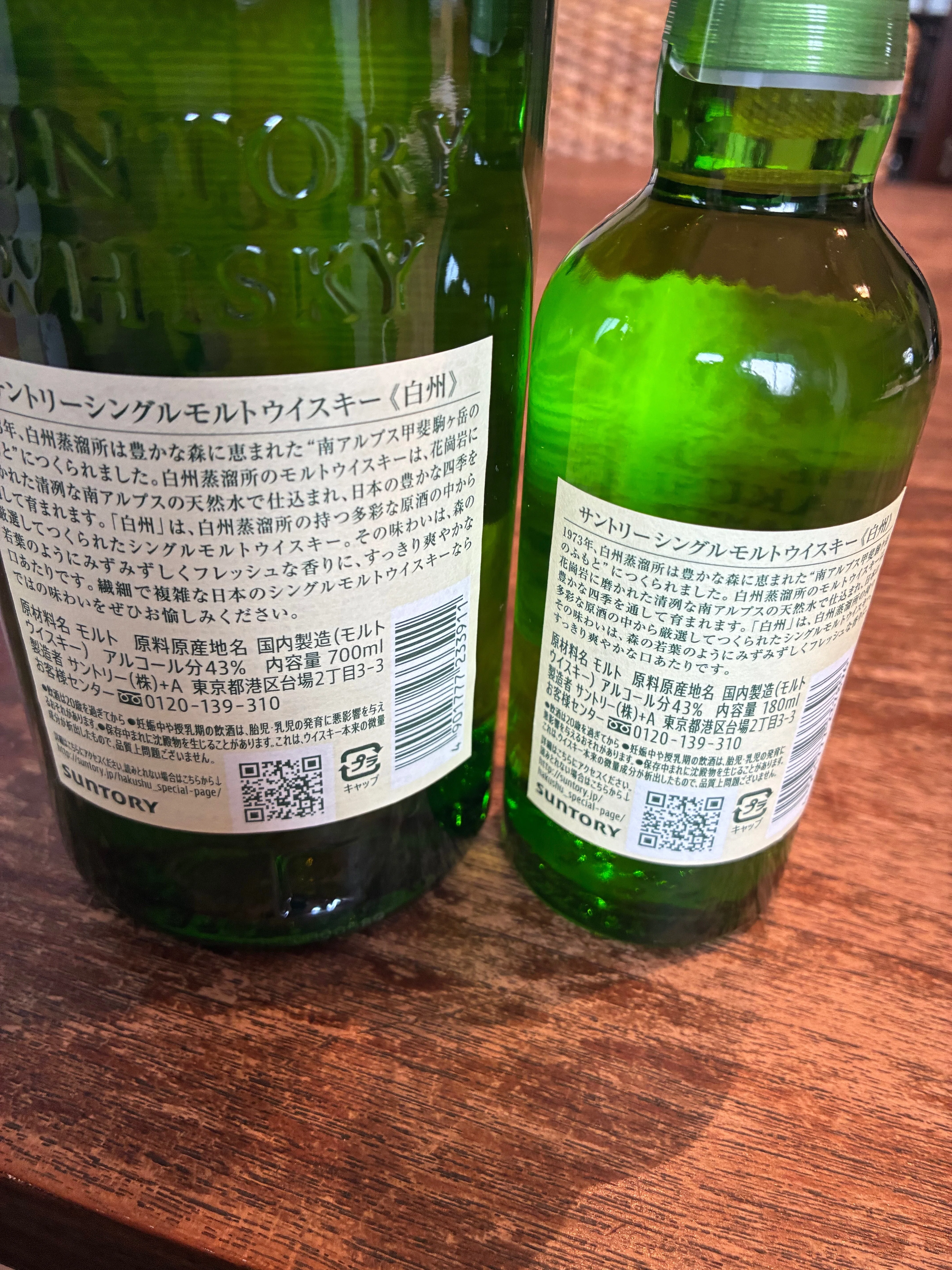EXCEL] コンビニで買った白州180mlミニボトルはお得なのか？ ～家計の