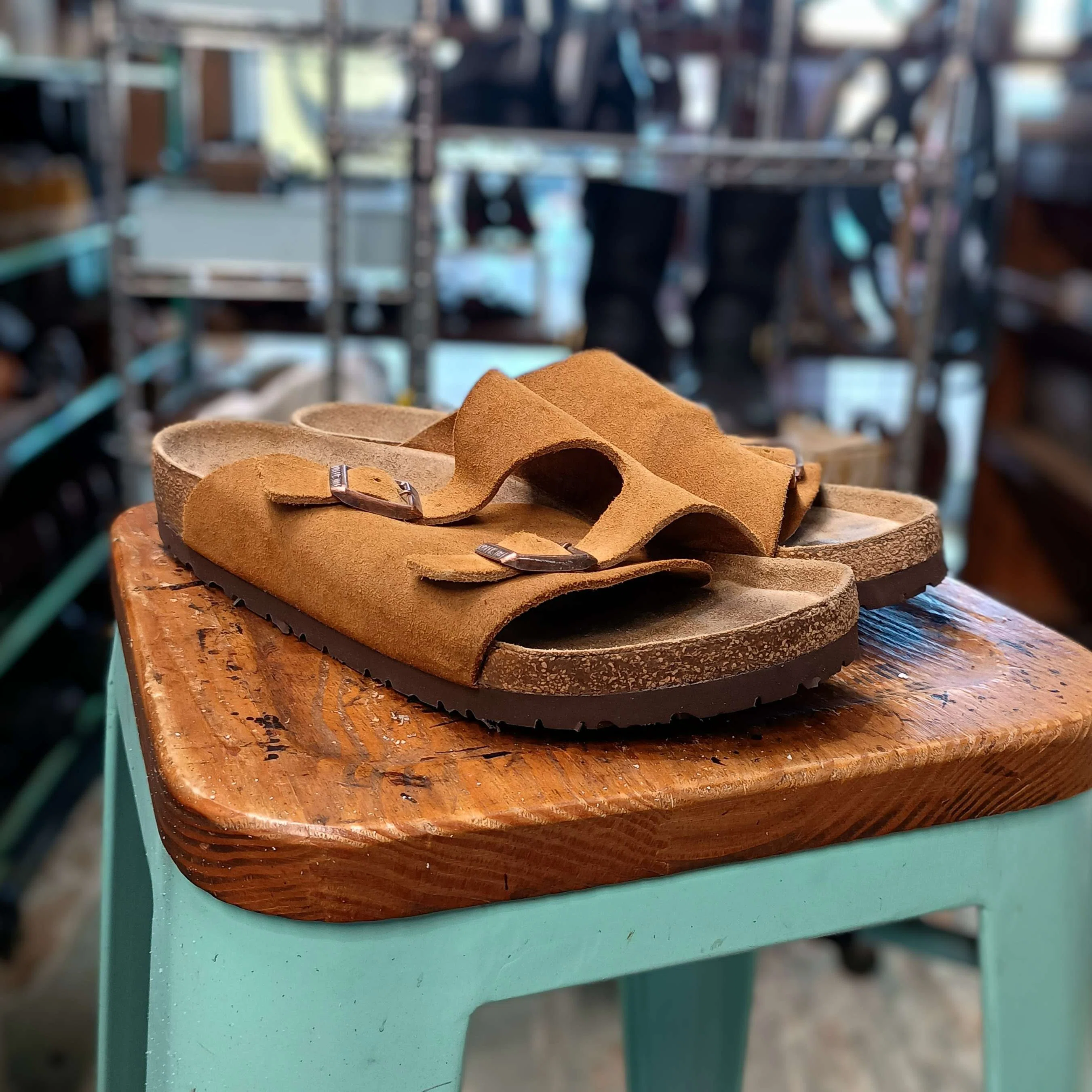 リソール/ソール交換】Birkenstock Zurich/チューリッヒ+vibram#8327