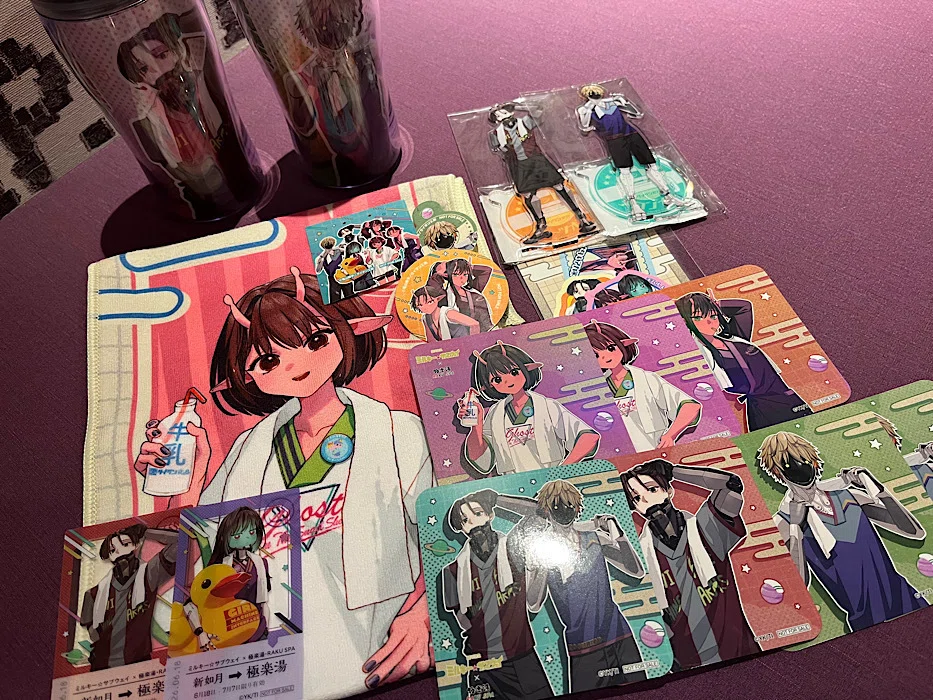 ミルキーサブウェイ】極楽湯コラボ行ったよレポ（6/24追記）｜借