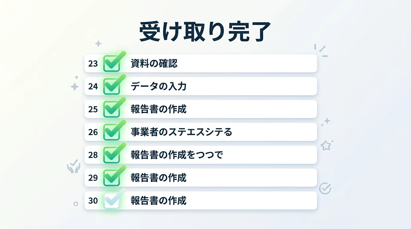 受け取り忘れゼロにする30大特典チェックリストを仕組みに組み込む実践 