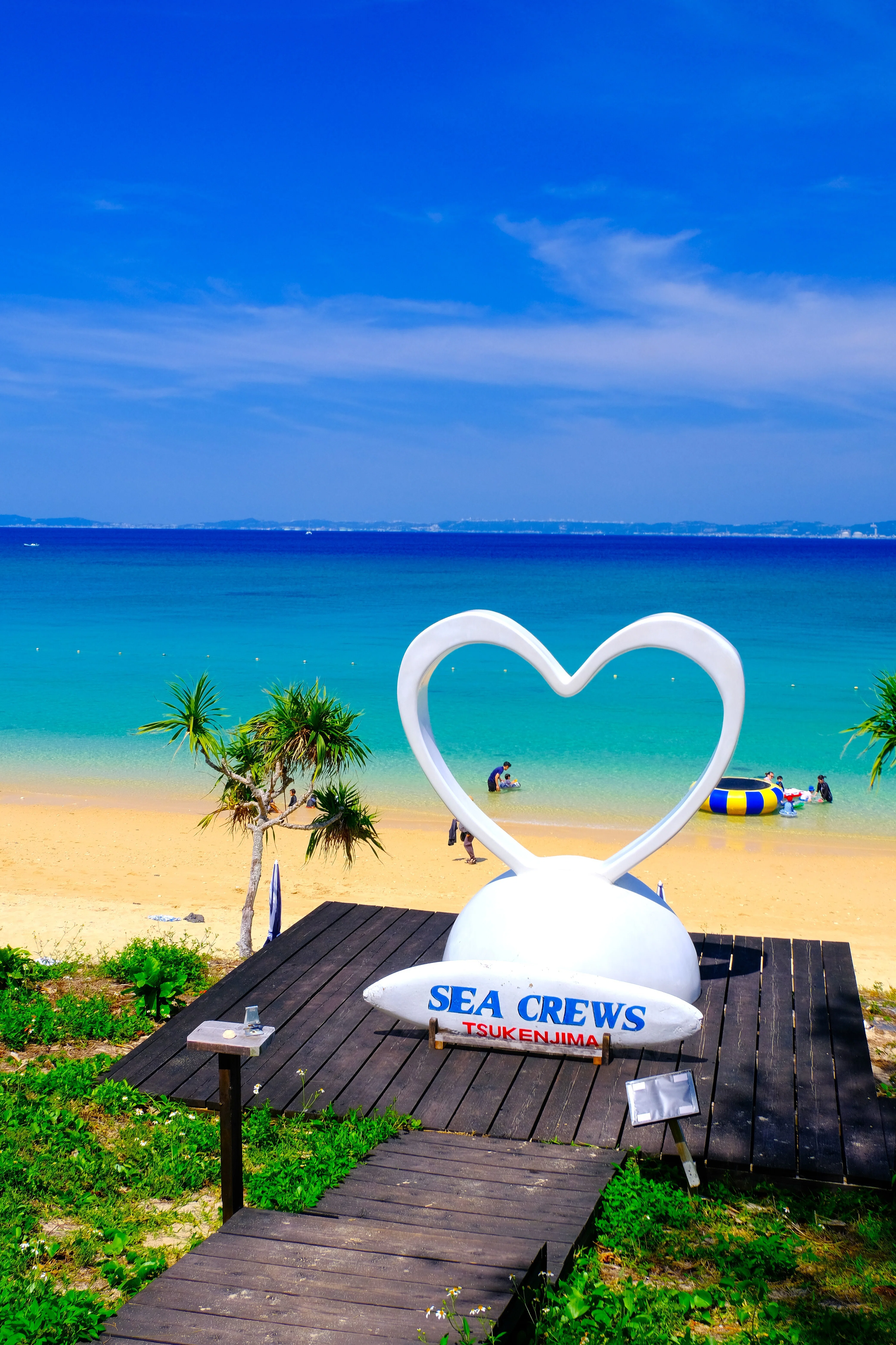 沖縄の津堅島のビーチは絶景であった｜Heira.K