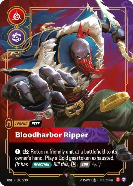 Riftbound TCG】Pyke, Bloodharbor Ripper(パイク)デッキガイド｜環境