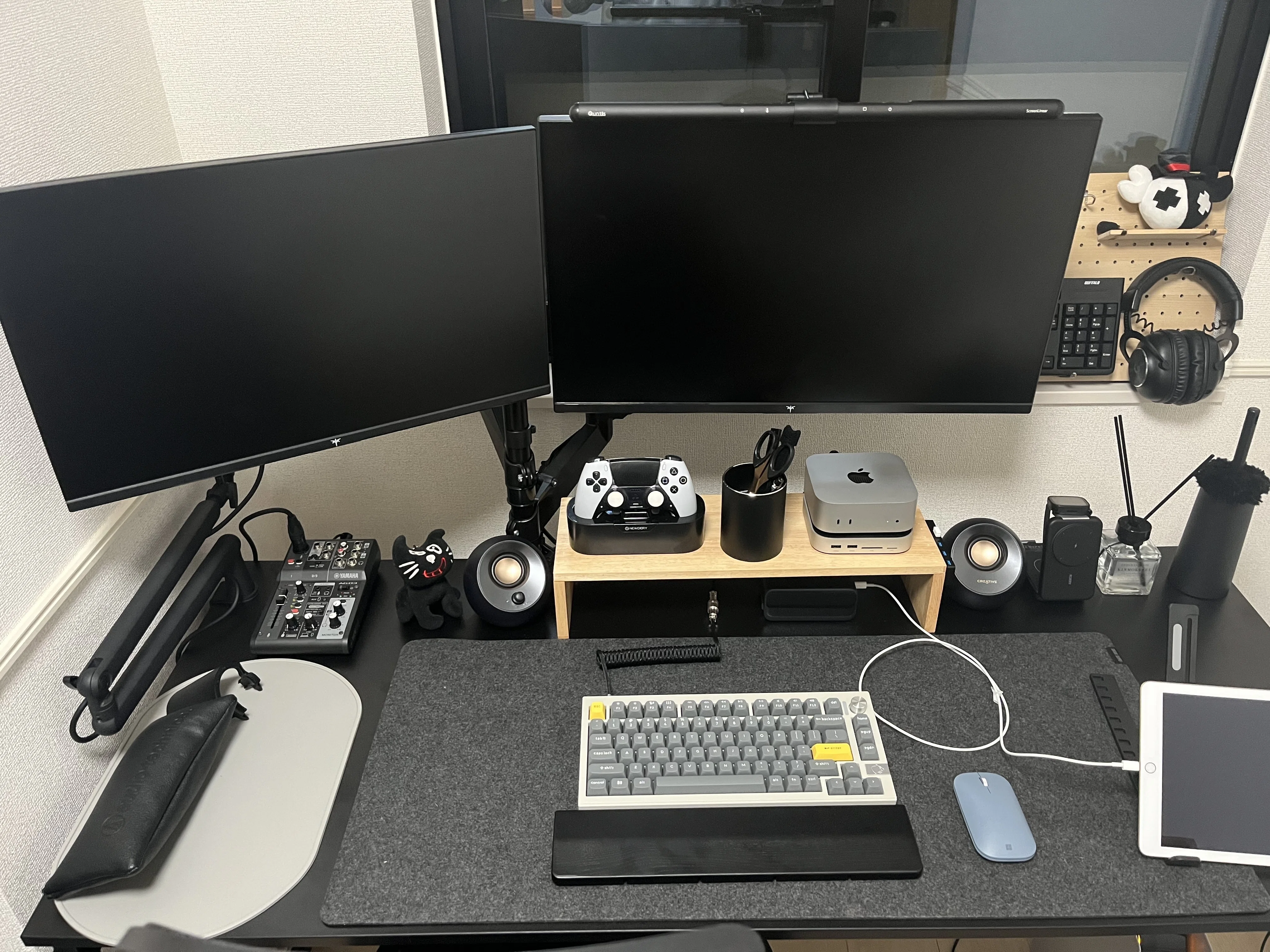 デスク環境】ノートPCからデスクトップへ。デスクの進化に1台で応える