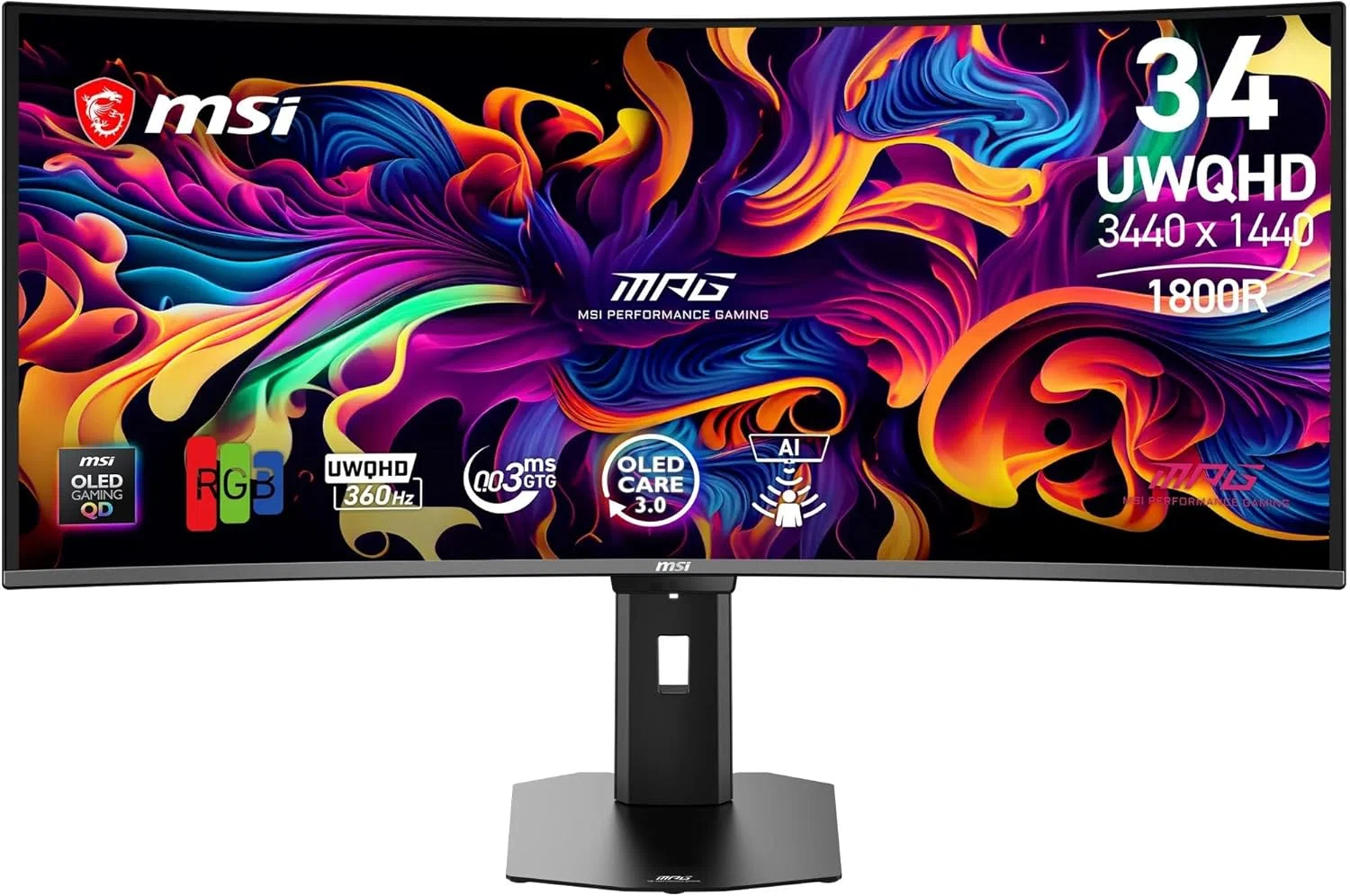 MSI MPG 341CQR QD-OLED X36｜pc_masami
