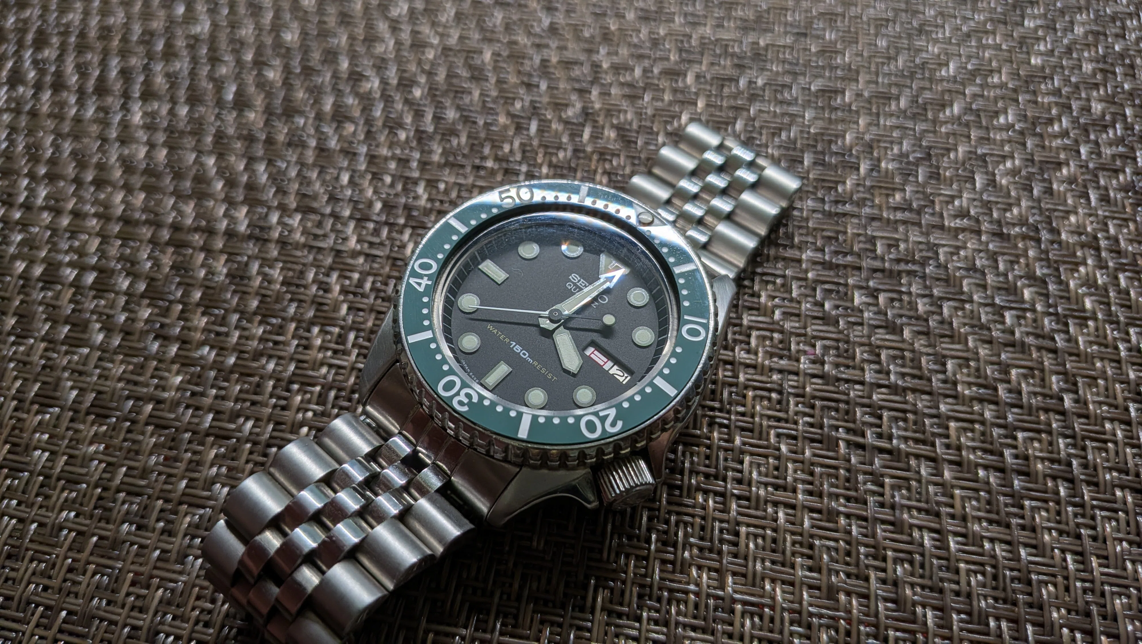 セイコー　ダイバーズ　6458-6000　ヴィンテージクォーツ SEIKO VINTAGE DIVER 6458-6000 波打ち際の追憶｜YASUMETAL