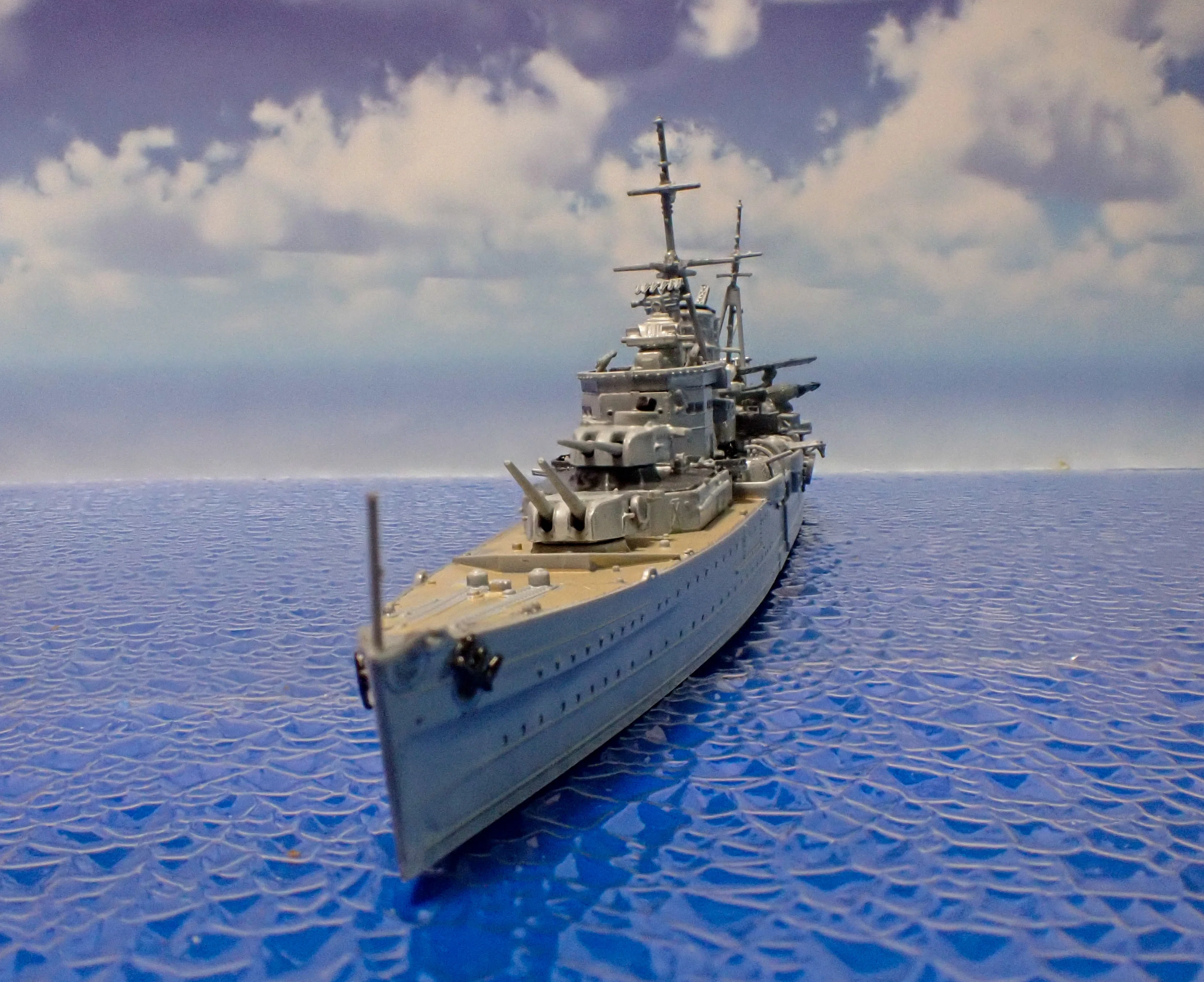 1/700 ウォーターラインシリーズ アオシマ イギリス重巡洋艦