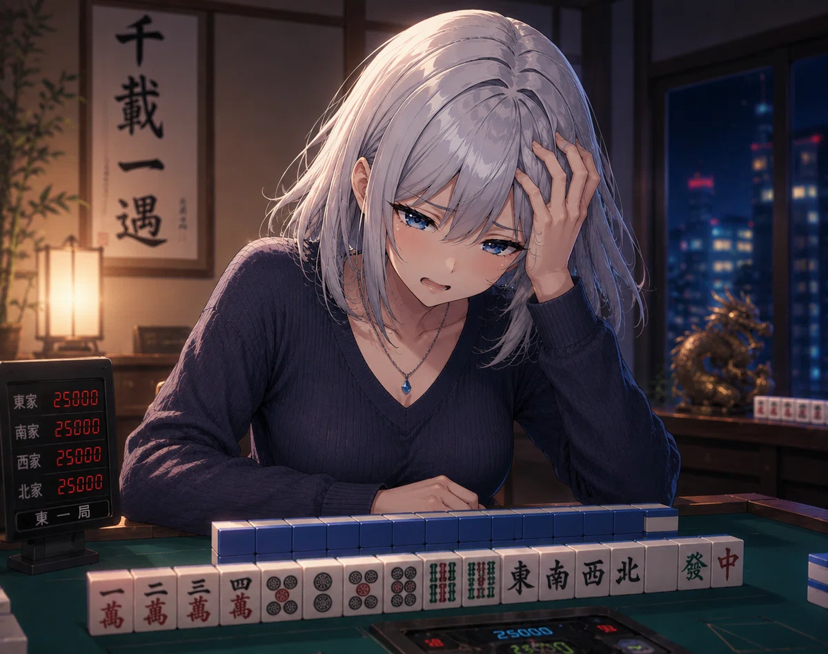 [Mahjong x Judgment] To you who keeps hesitating from the very first ...
