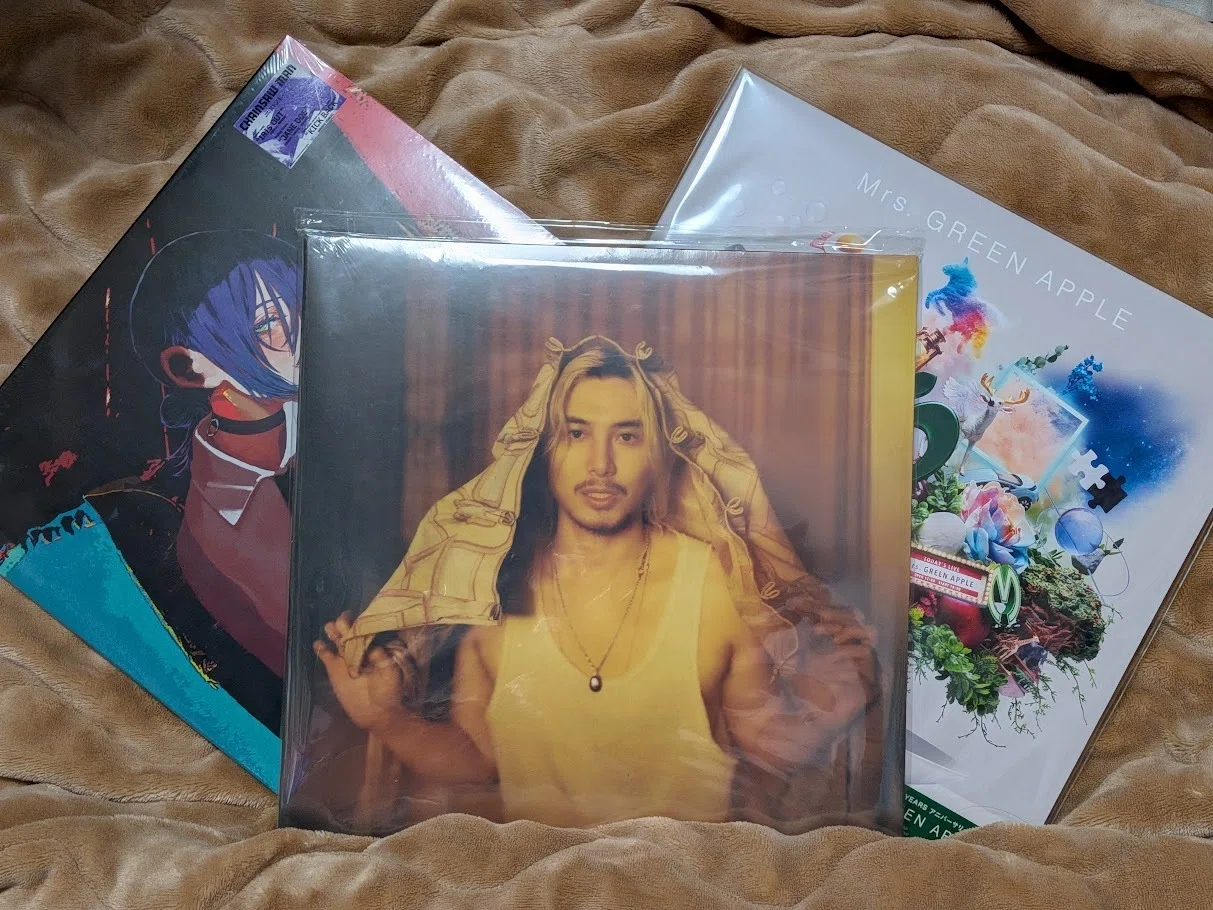 レコード男子｜藤井風・ミセス・米津玄師｜話題の3枚が届いた日｜リョータ