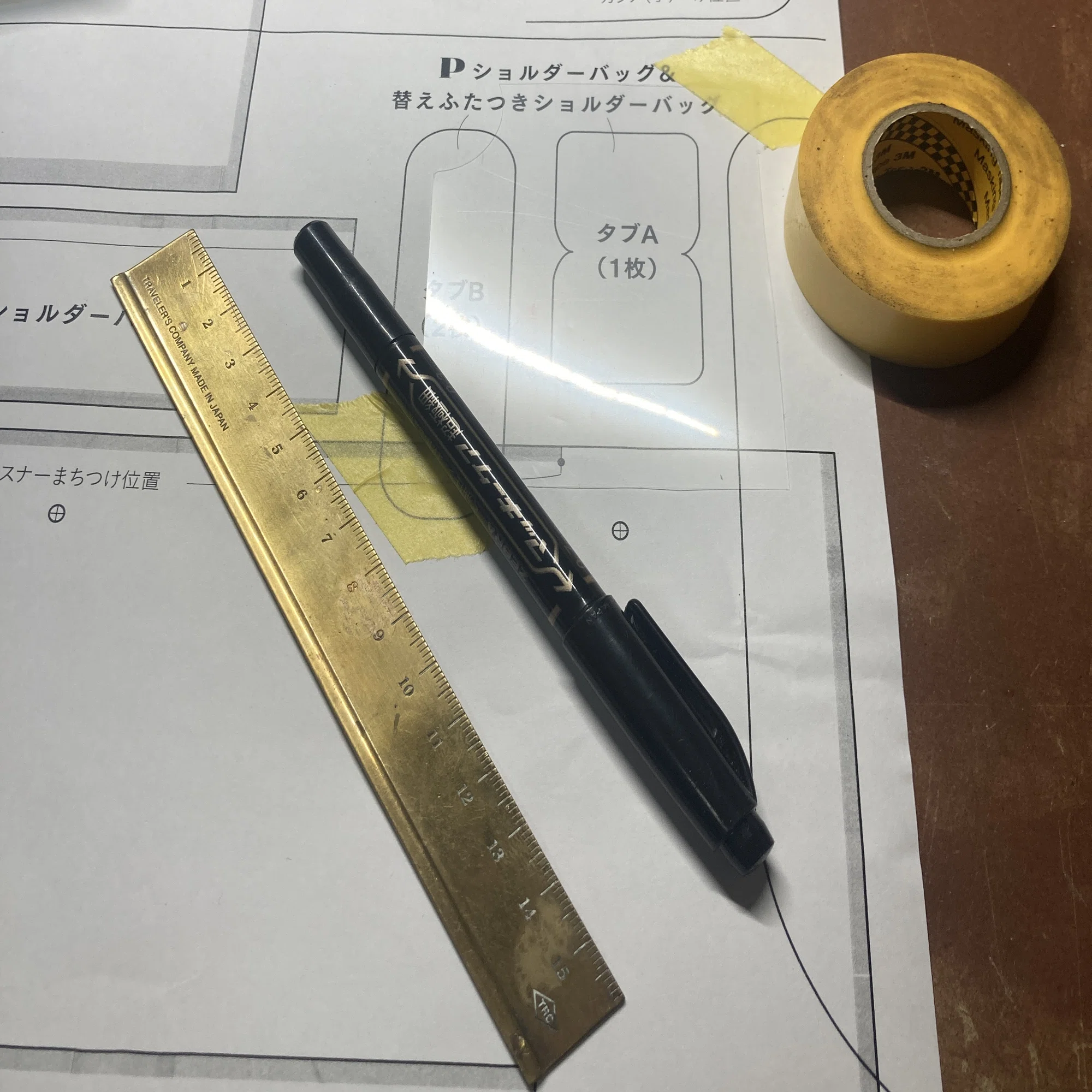 ヴィンテージレザーでバッグを作ろう～②製作編｜Ryou
