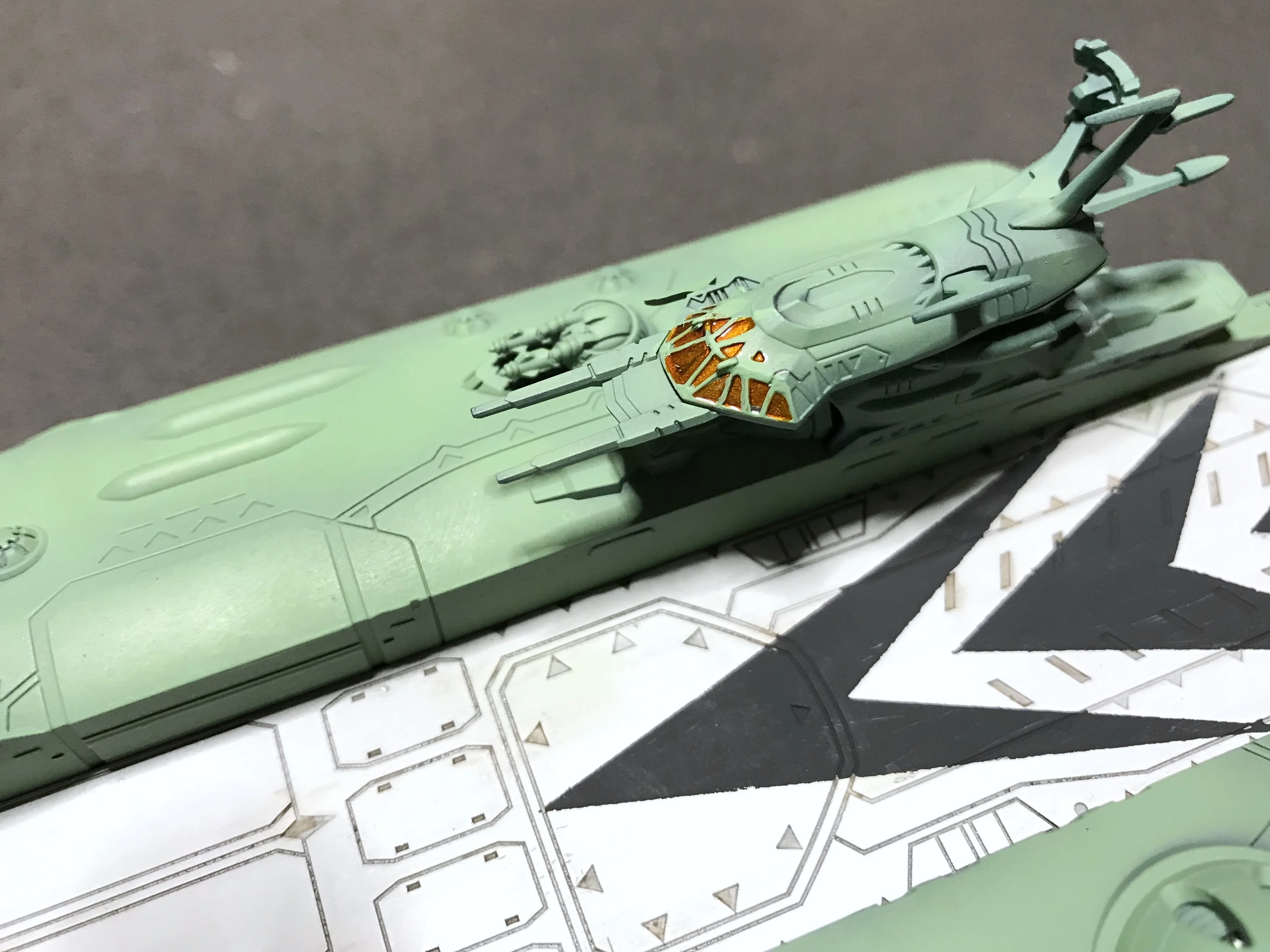1/1000ナスカ級打撃型航宙空母 キスカ｜Ma