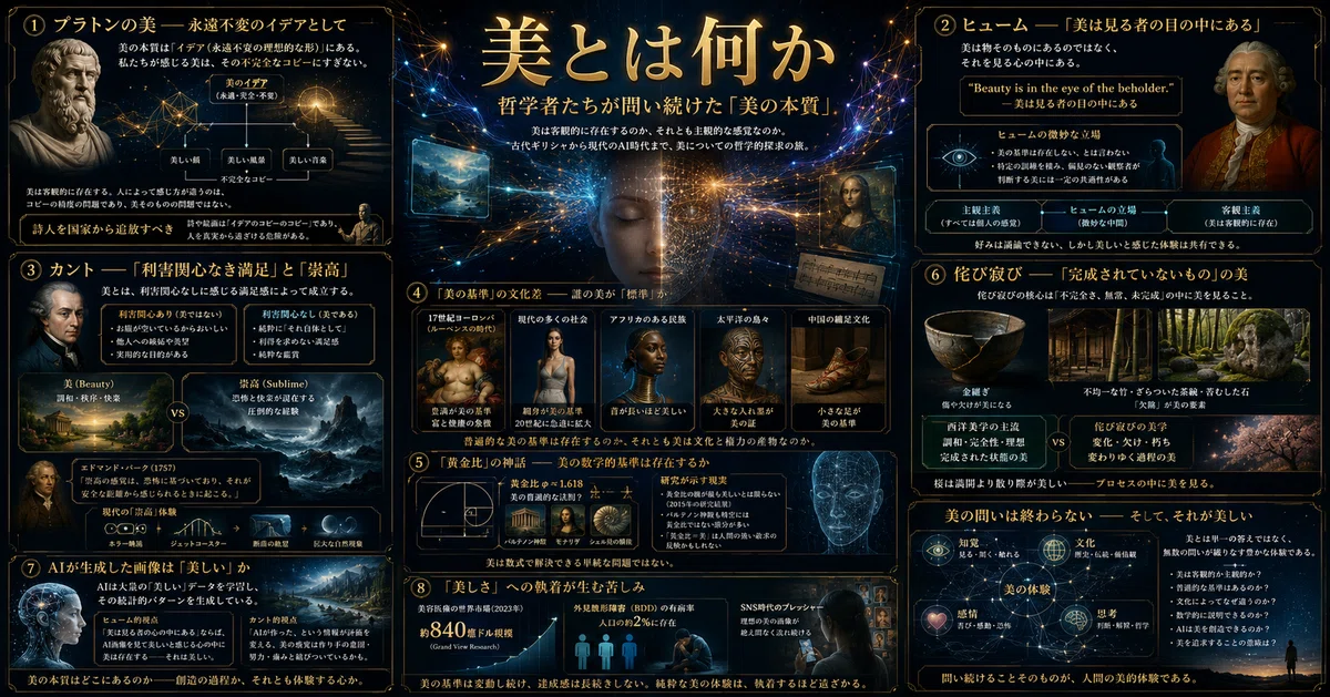 美しい」の定義を、哲学者たちは2500年間争ってきた｜定義図鑑