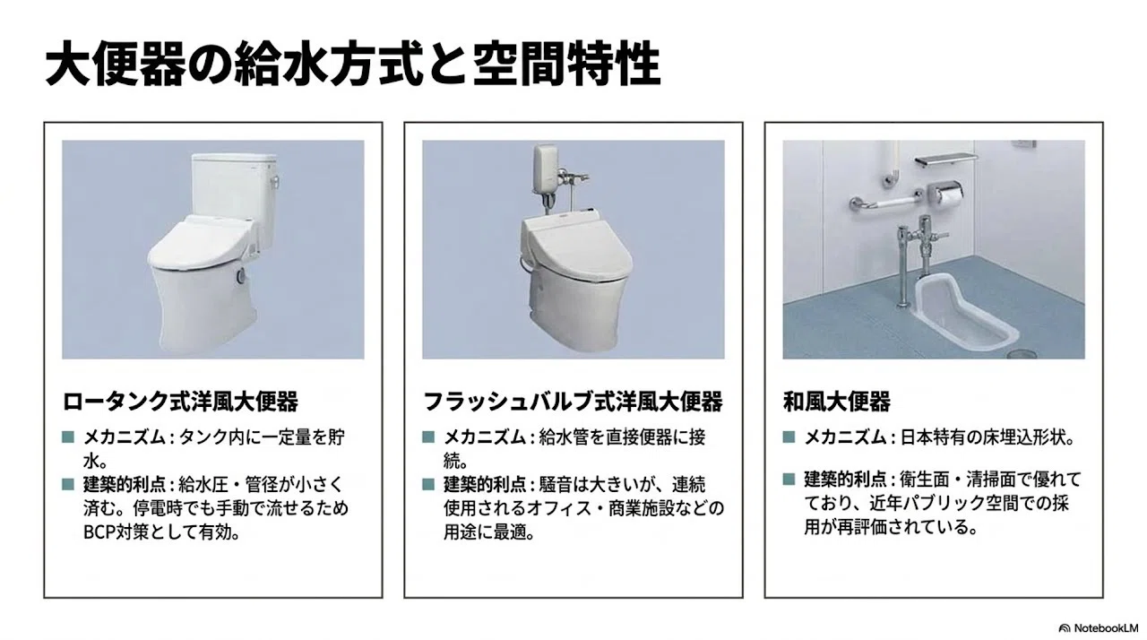 衛生設備の建築学：機能と進化の体系に関する技術解説レポート｜Hideki-yq