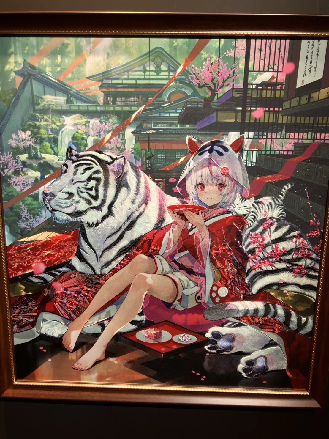 彩り豊かなイラストと印刷：藤ちょこイラスト展「祝彩巡礼」を見る｜c
