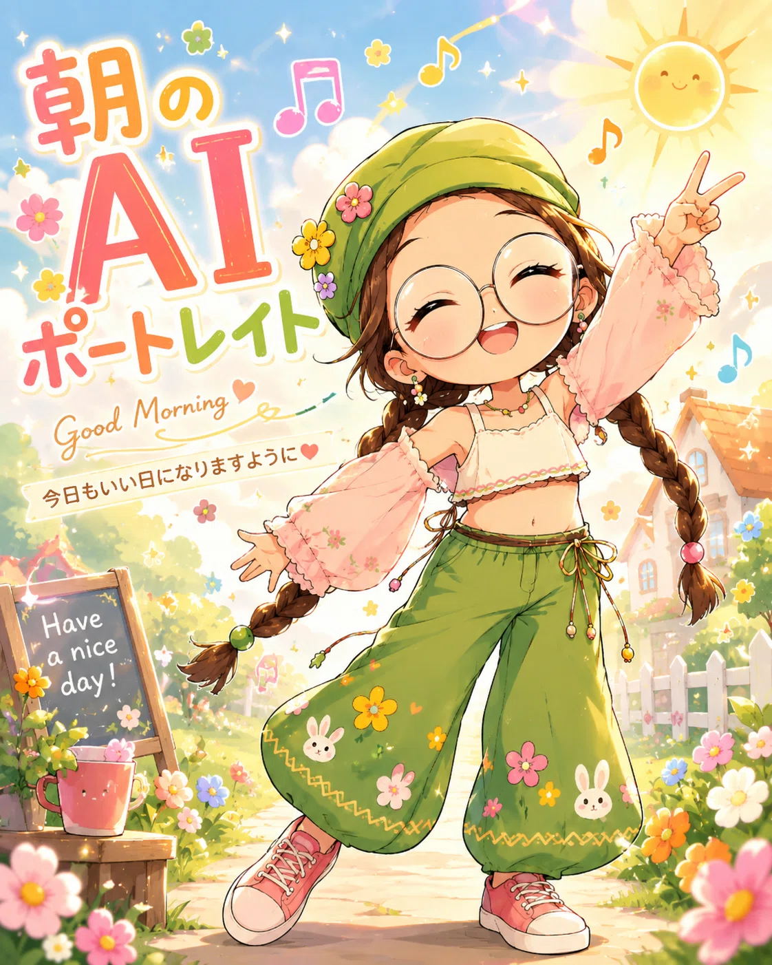 たった一枚のラフ絵から、朝の物語が動き出す｜Yasu_aiart (Yasuhiro