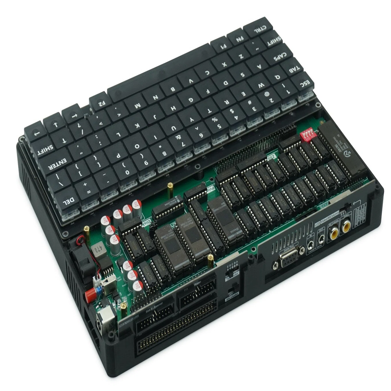 Apple II PlusをノートPCにしちゃった「BOOK II」｜風士郎