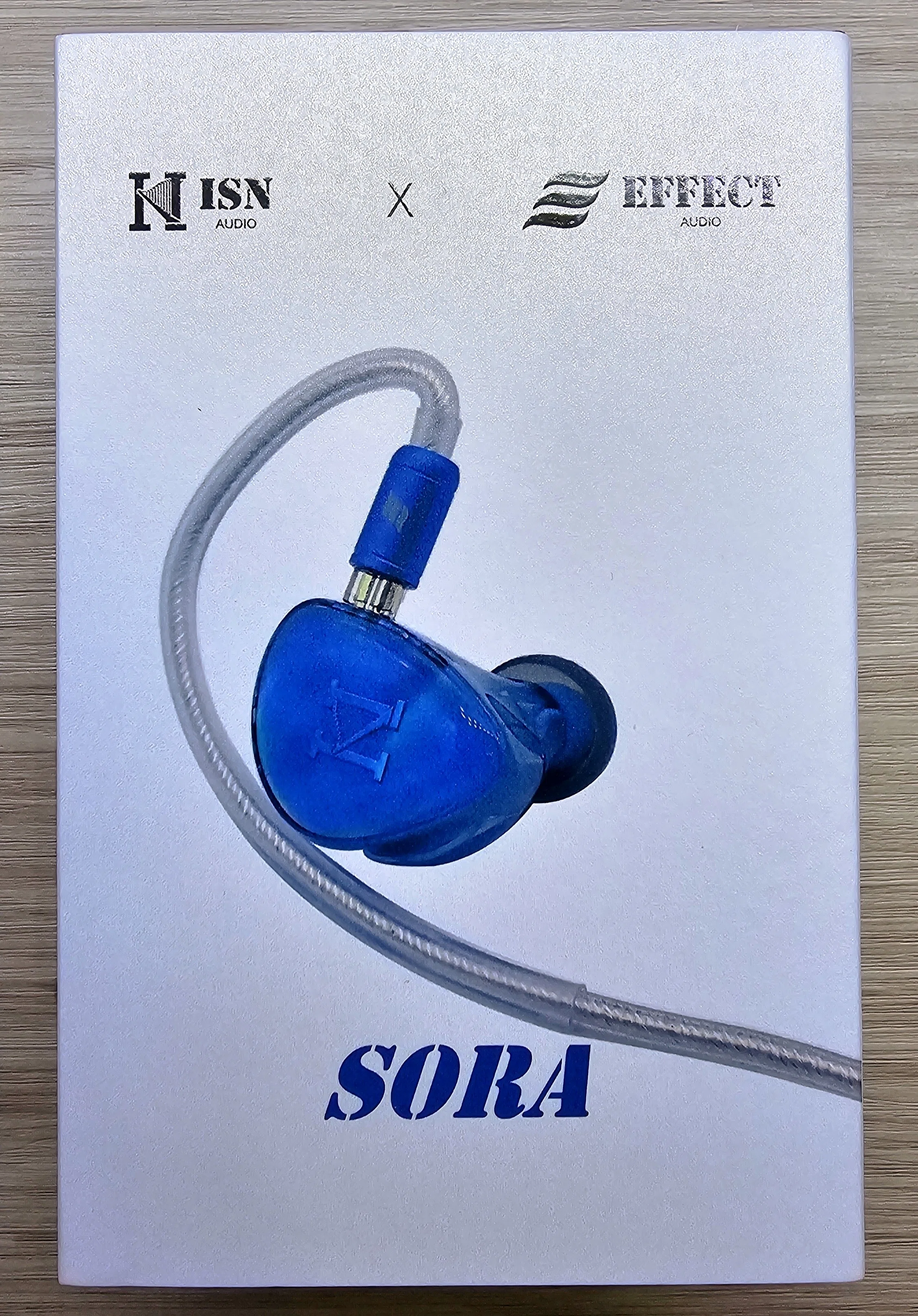 □ ISN × EffectAudio SORA 紹介｜イヤホンジャックと豆🐒@ポタオデ