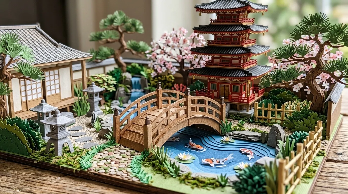 画像生成AIでペーパークラフトの世界観を再現する方法｜田中勇道│AI愛好家