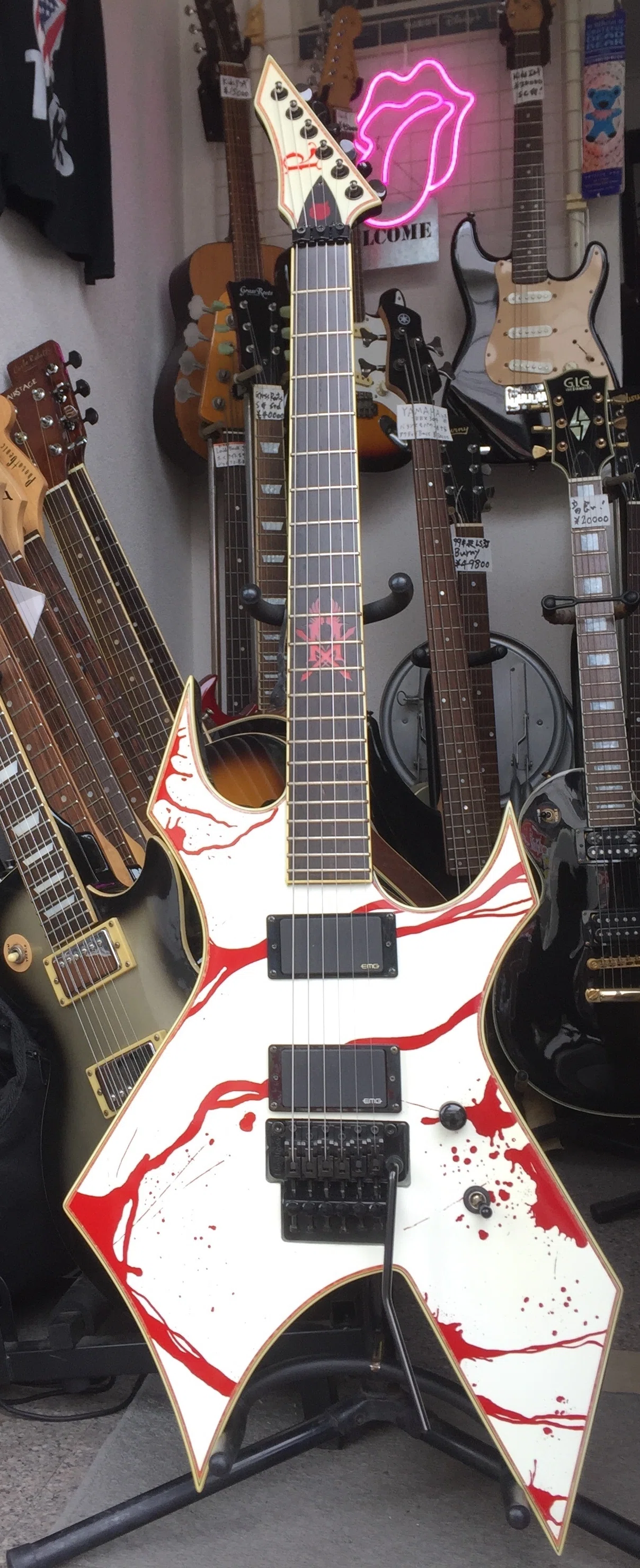 ギター B.C. Rich / JJSWBS / Joey Jordison Jerry's Guitar Secret Story] Believe it or not, we are releasing