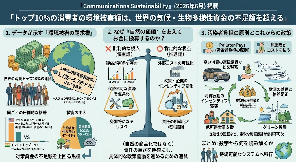 【中古】 環境被害の責任と費用負担 世界のトップ10%の消費がもたらす環境被害：データとお金で見る「汚染