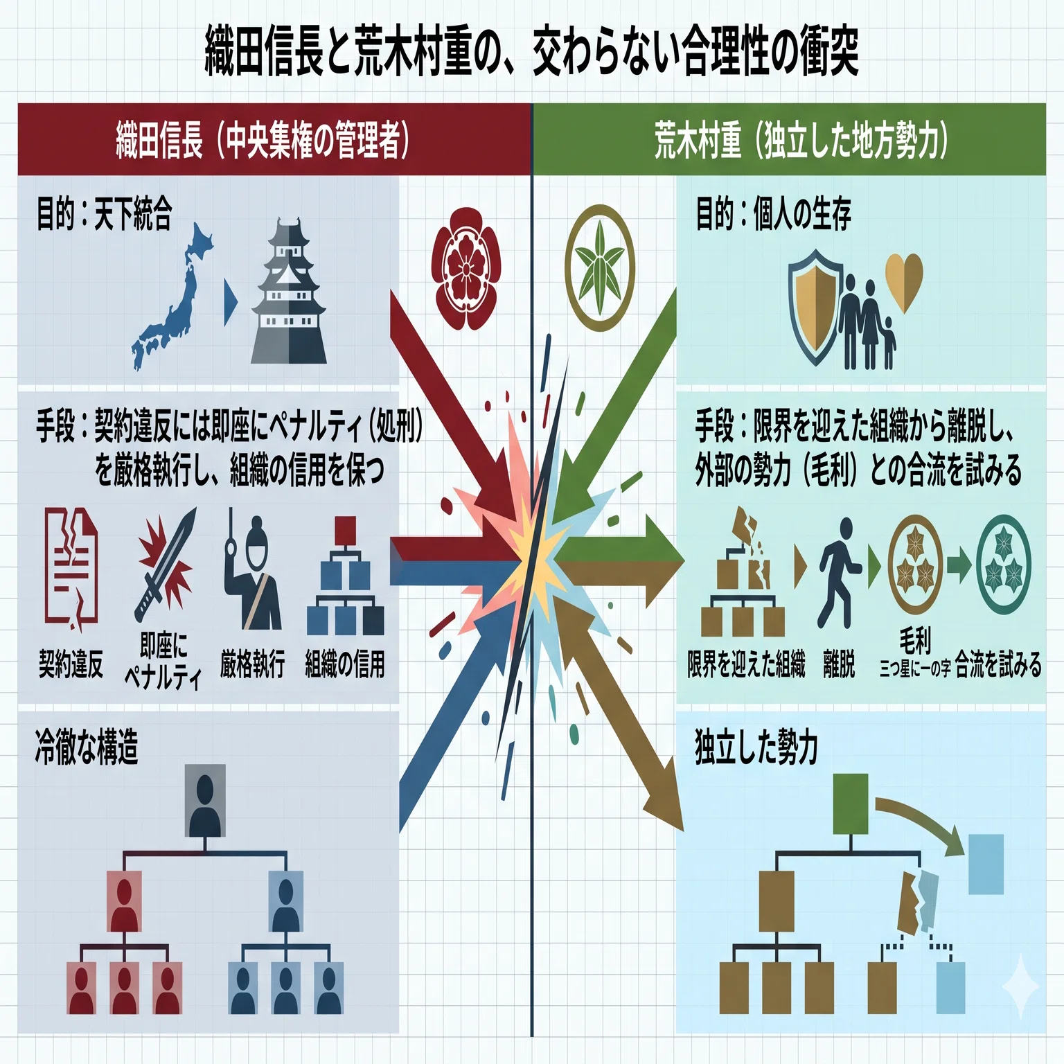 構造デバッグ】荒木村重は「卑怯者」か？ 善悪の呪縛を解き放つ、戦国