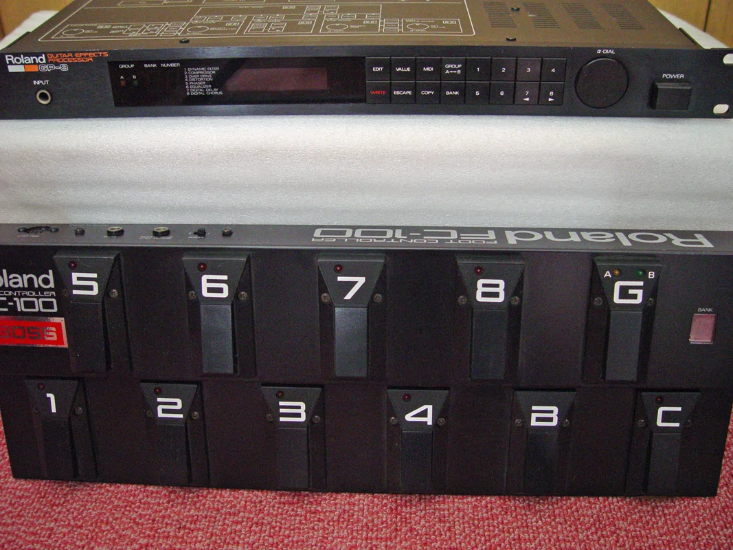 過去の愛器：Roland GP-8/FC-100(1987年製)｜DUNE